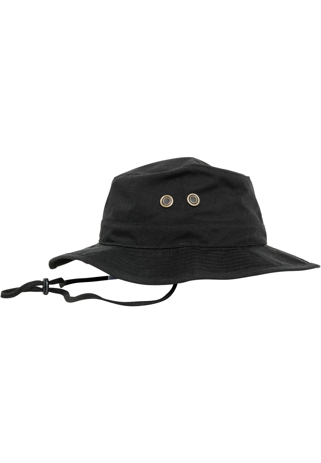 Chapeau de brousse 5004AH noir - detail du cordon