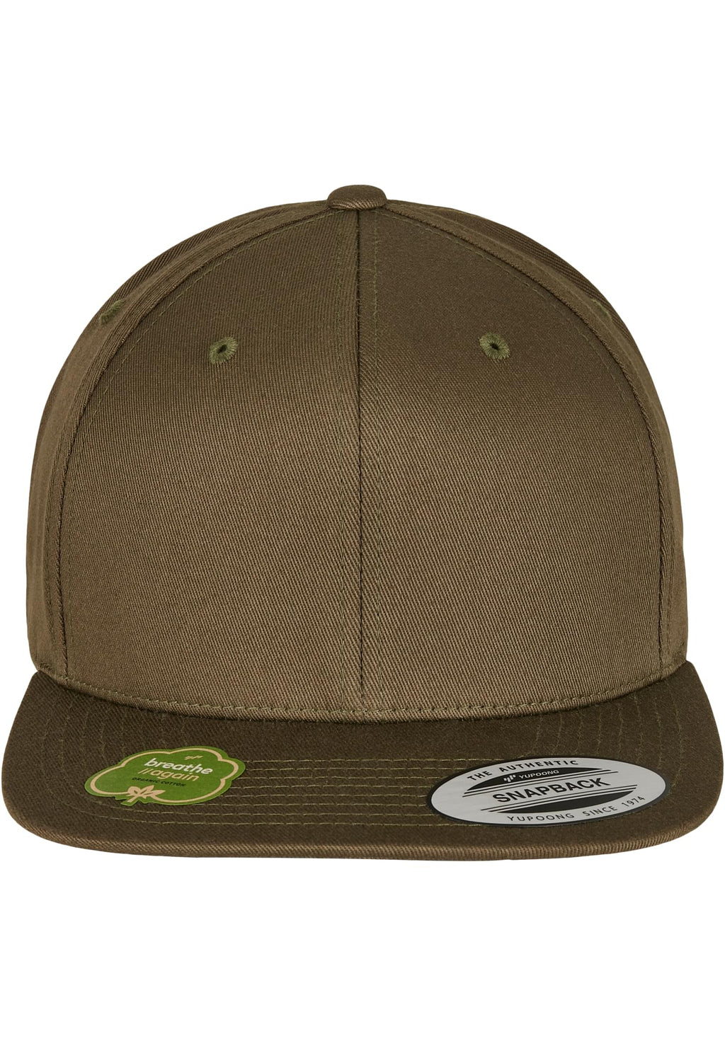 Casquette Snapback 6089OC kaki - vue de dos