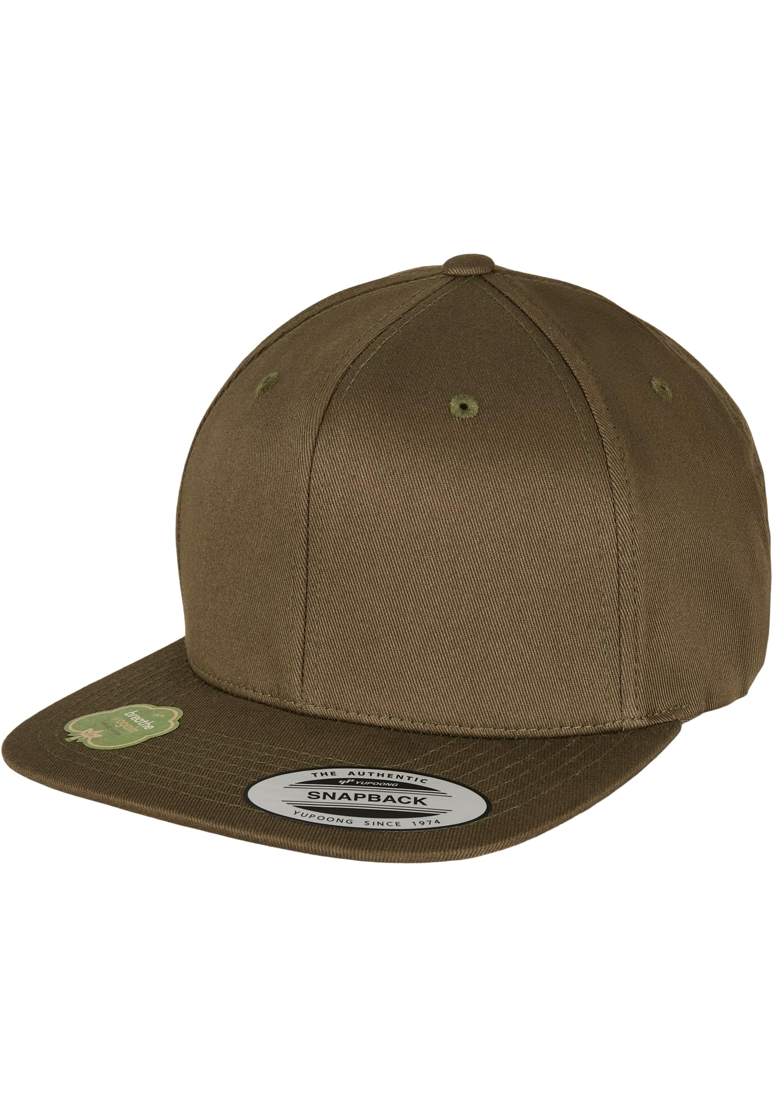 Casquette Snapback 6089OC kaki - vue de face