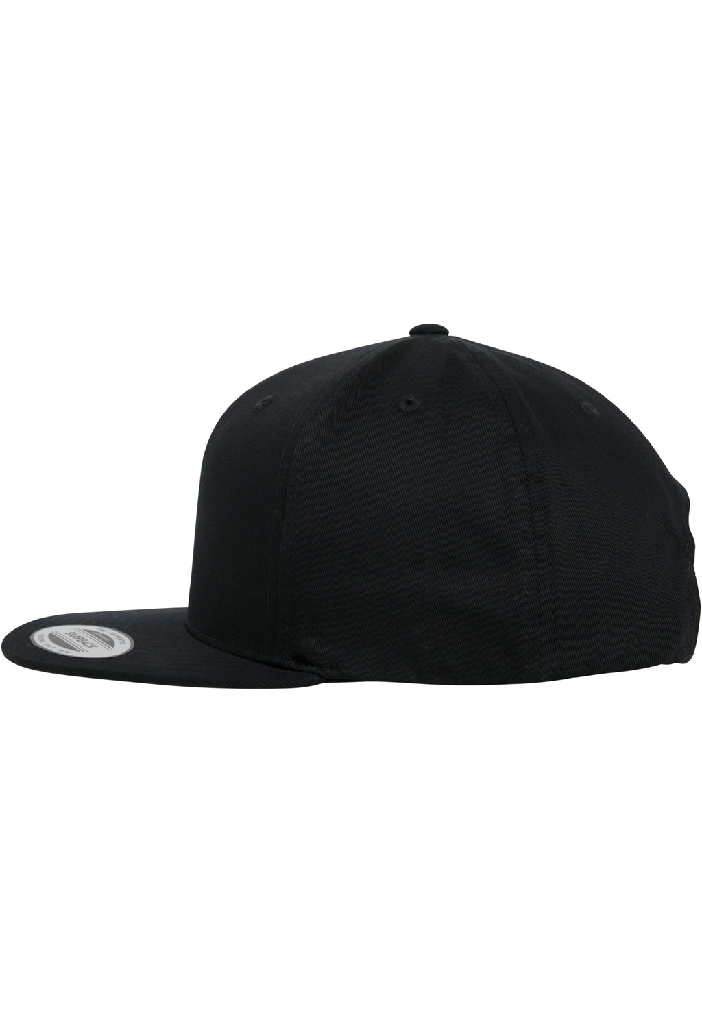Casquette Snapback 6089OC noire - vue de dessous