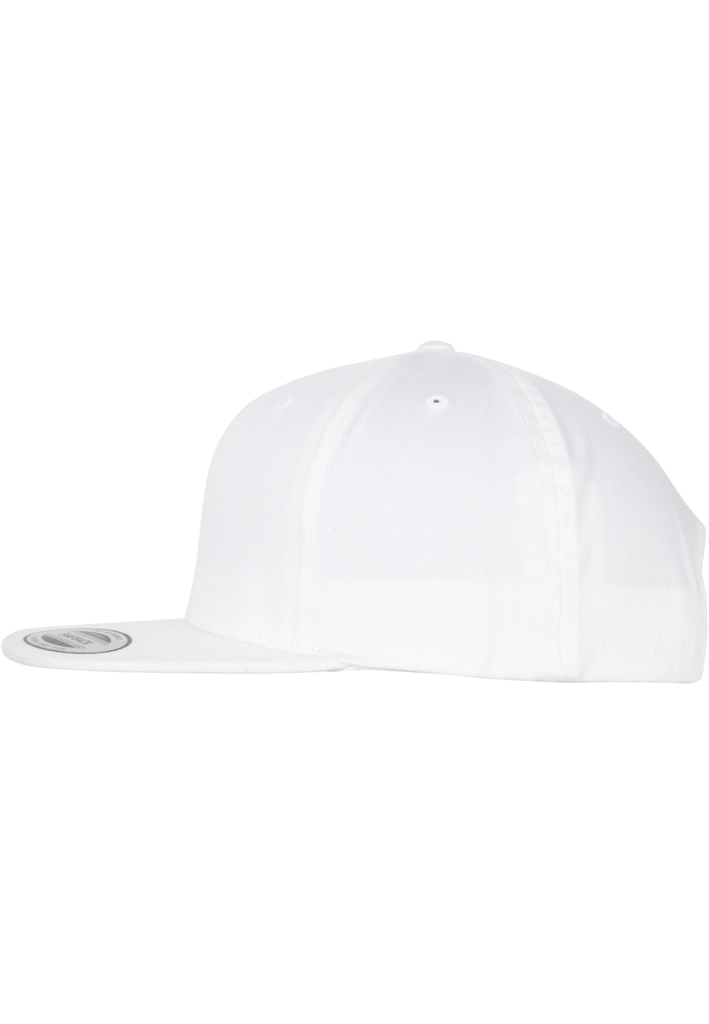 Casquette Snapback 6089OC blanche - vue de dessous