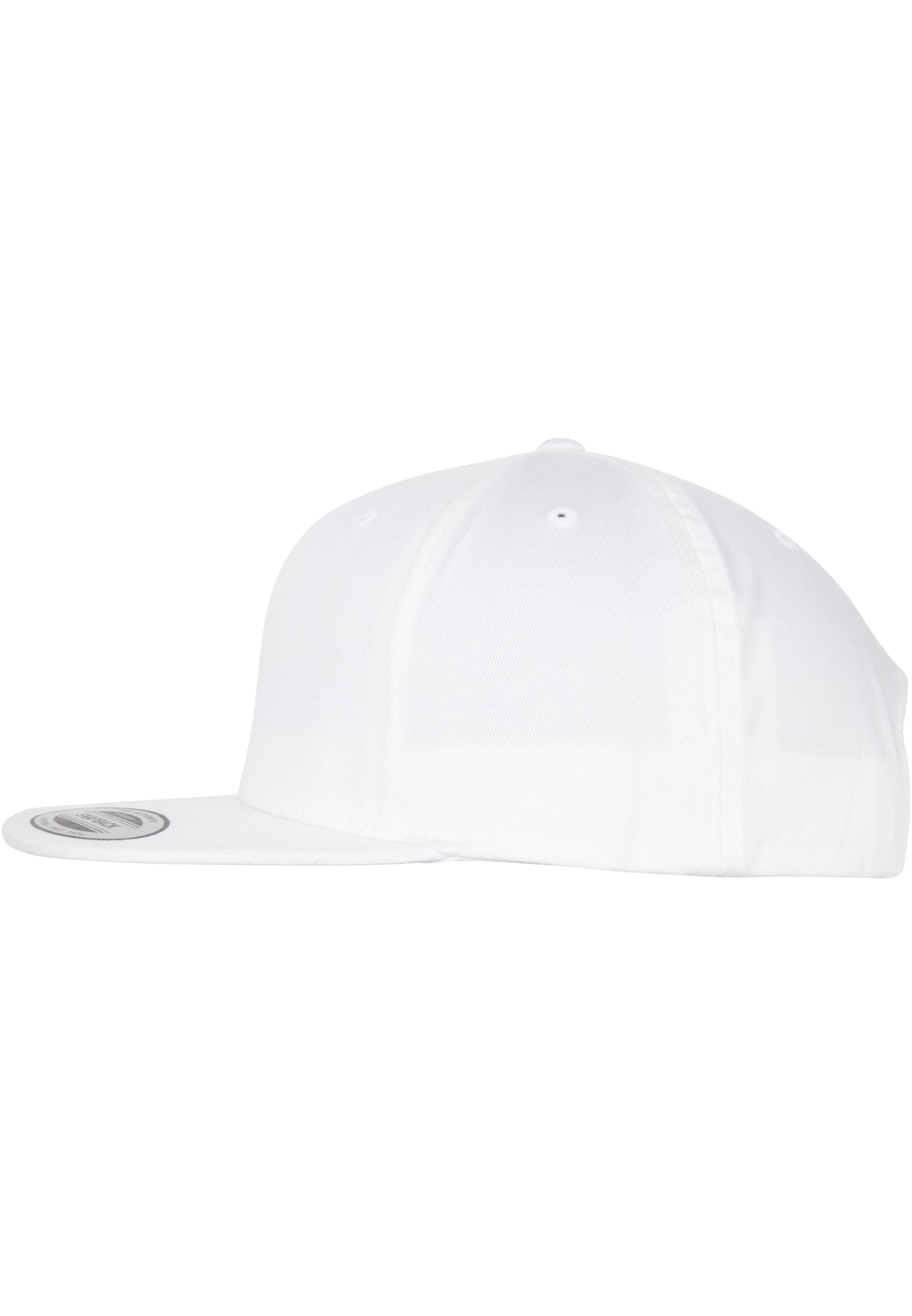 Casquette Snapback 6089OC blanche - vue de dessous