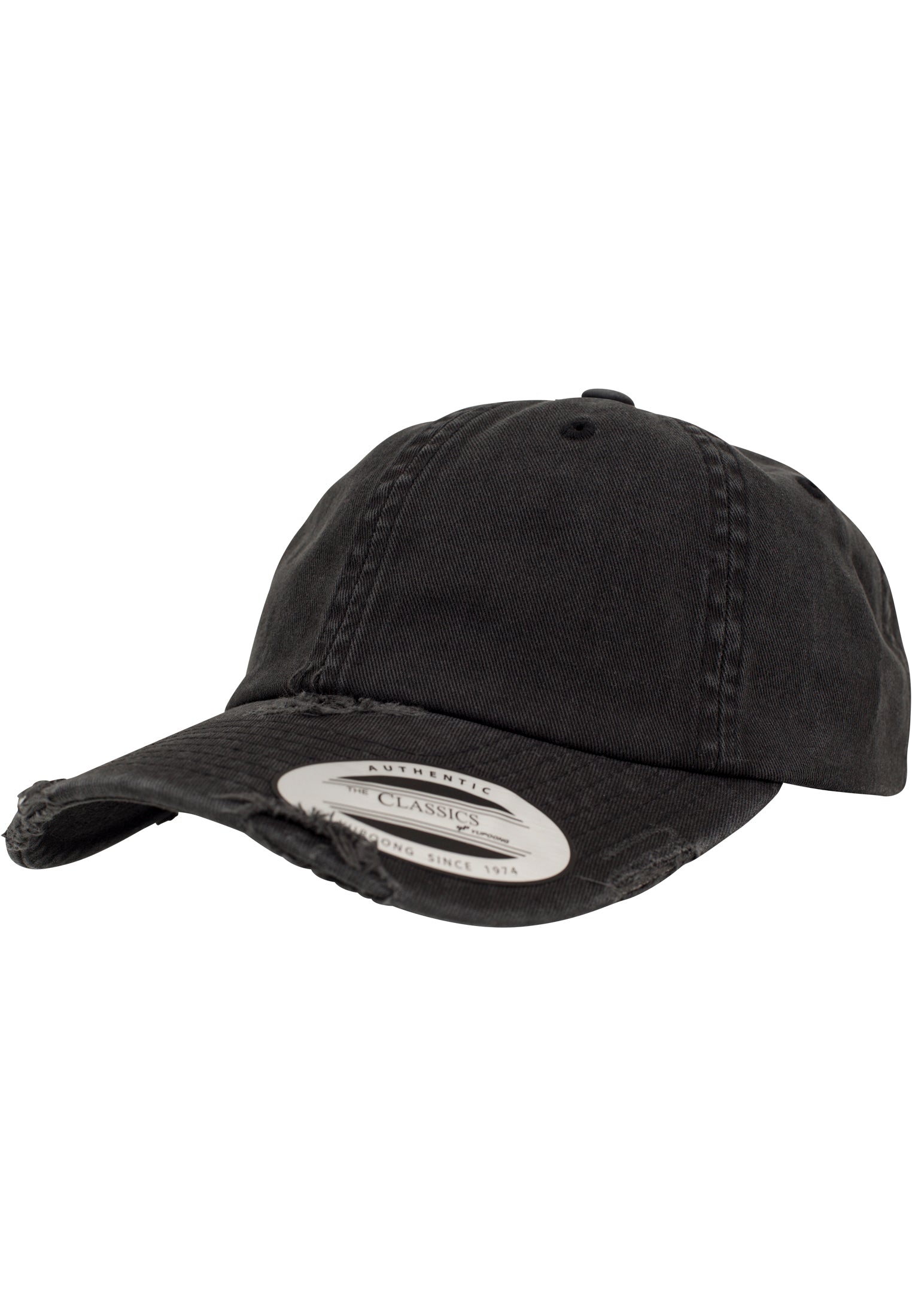 Casquette vintage 6245DC noire - détail visière