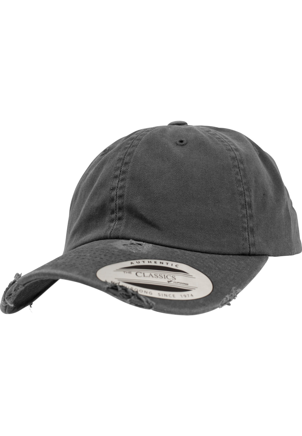 Casquette vintage 6245DC gris anthracite - détail visière