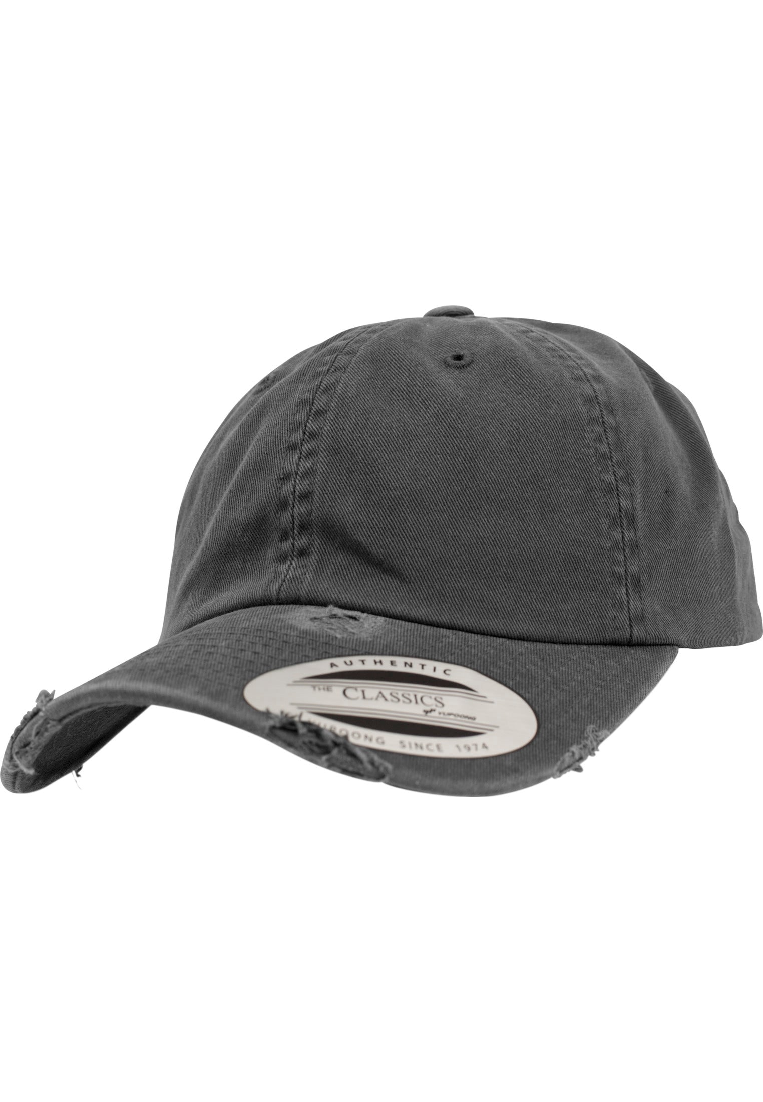 Casquette vintage 6245DC gris anthracite - détail visière