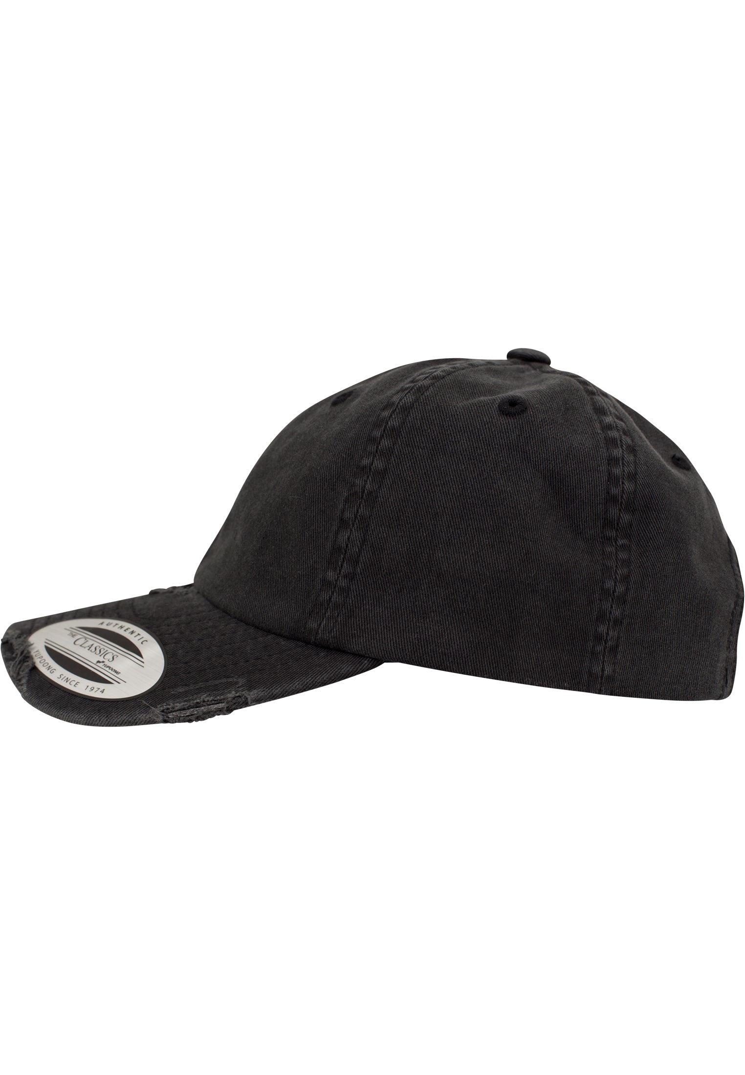 Casquette vintage 6245DC noire - vue de face