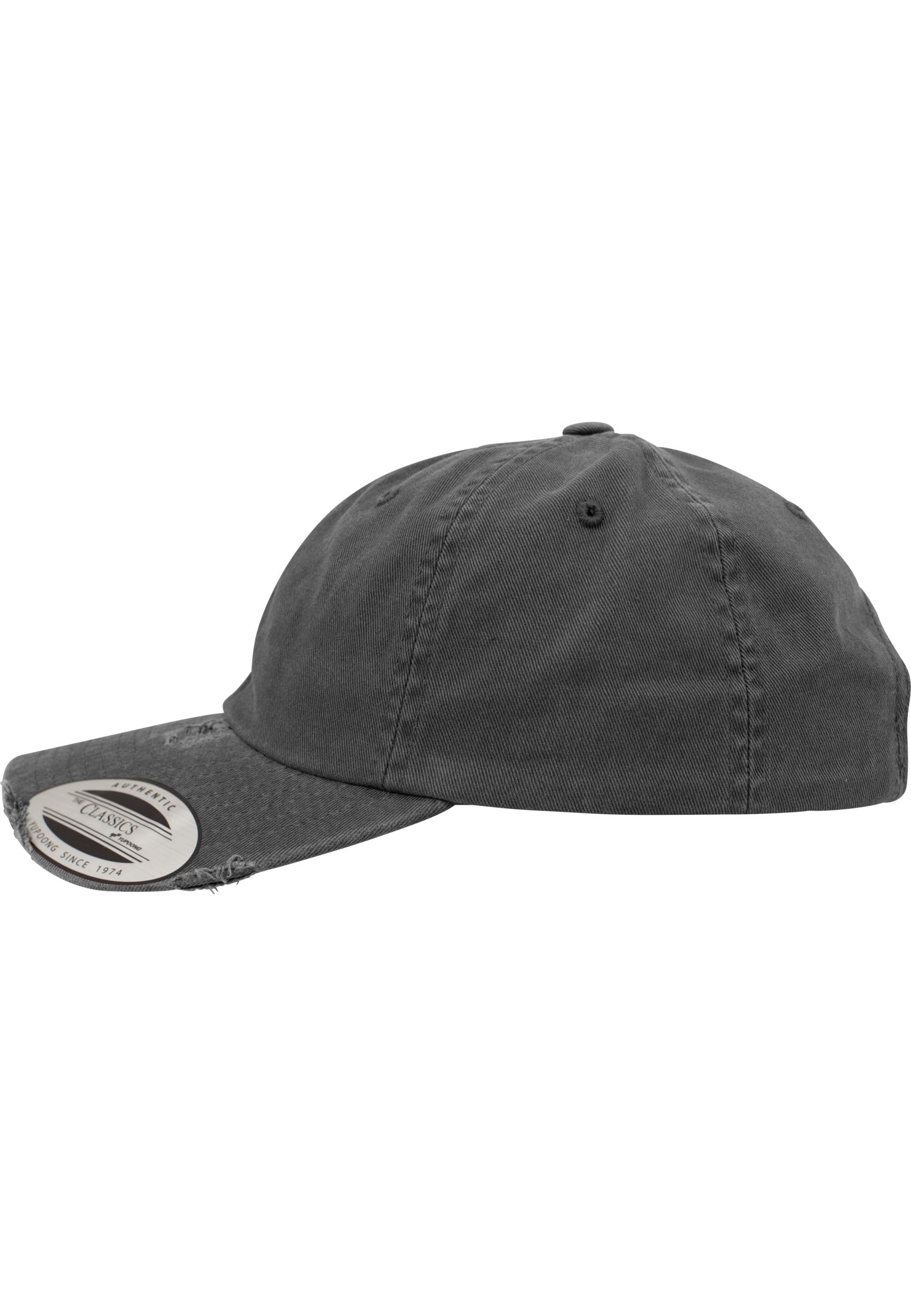 Casquette vintage 6245DC gris anthracite - vue de face