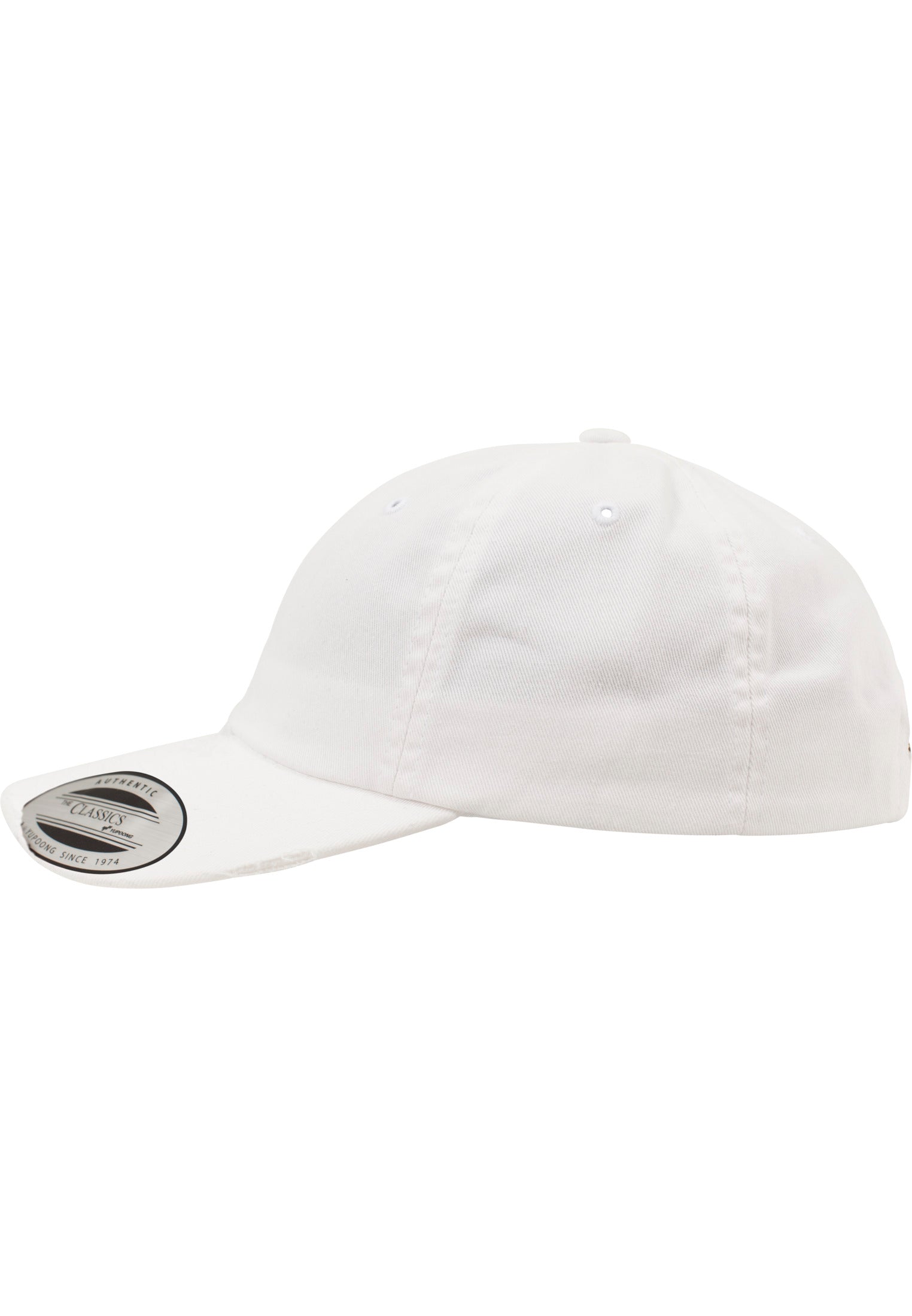 Casquette vintage 6245DC blanche - vue de face