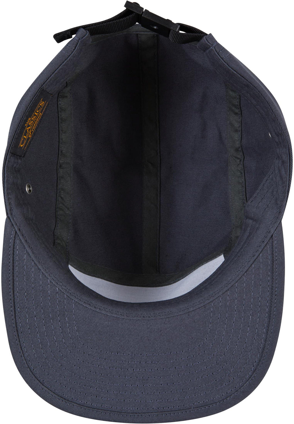 Casquette 5 panneaux 7005 anthracite - vue de dessous