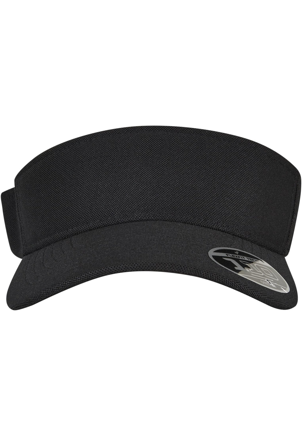 Visière Flexfit 110 noire - vue de face