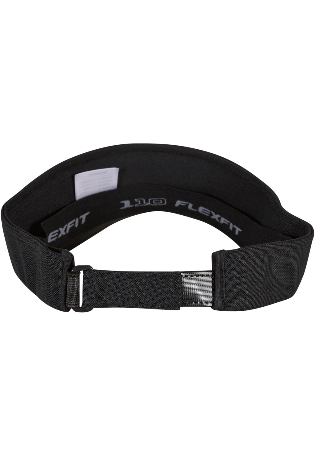 Visière Flexfit 110 noire - vue de dos