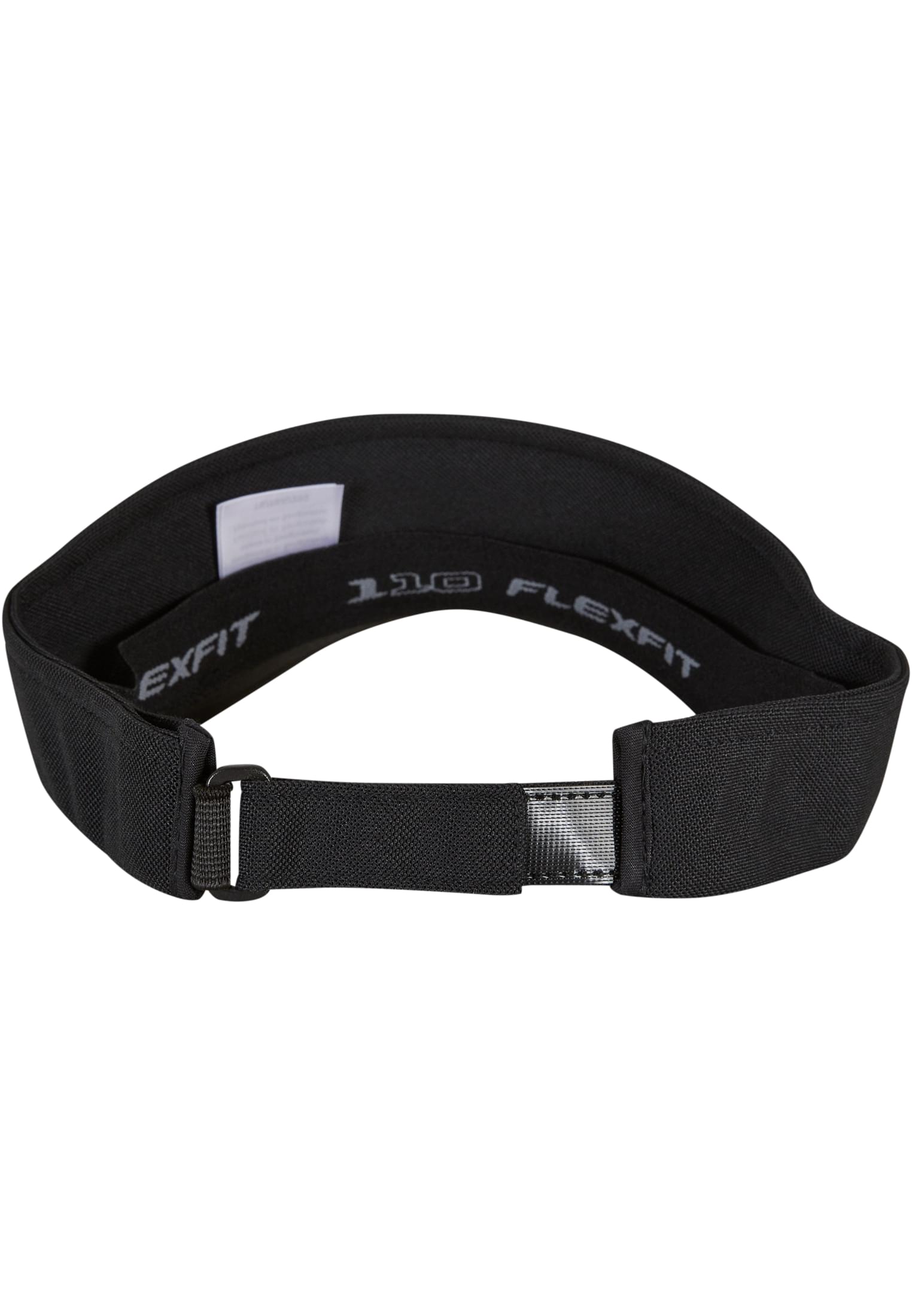 Visière Flexfit 110 noire - vue de dos