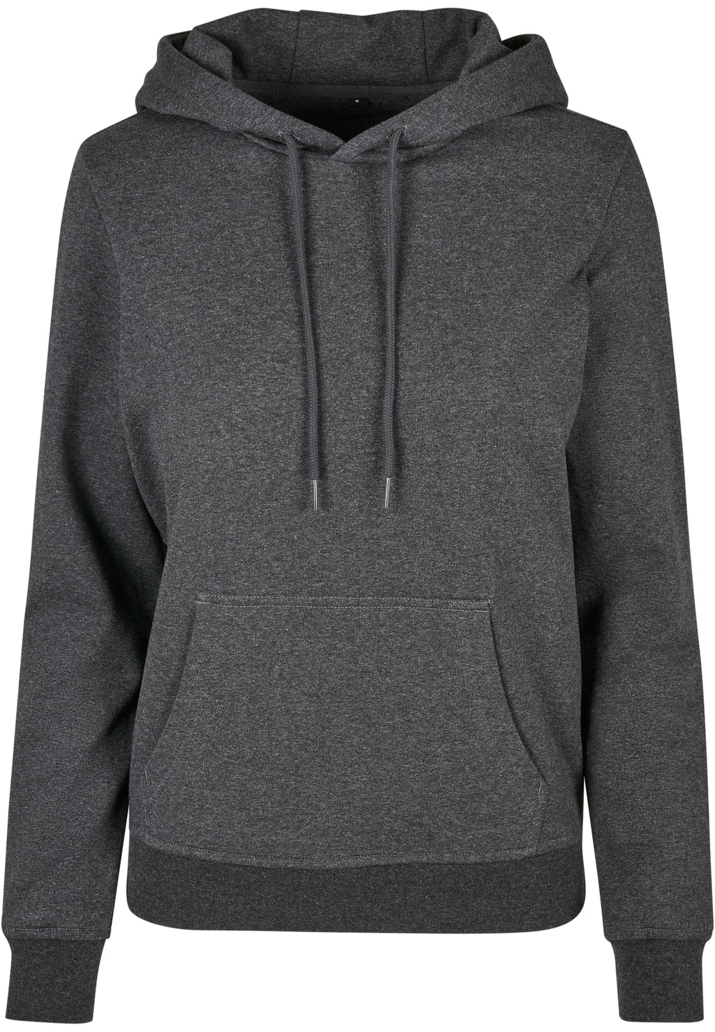 Sweat à capuche femme MF007 anthracite - vue de face