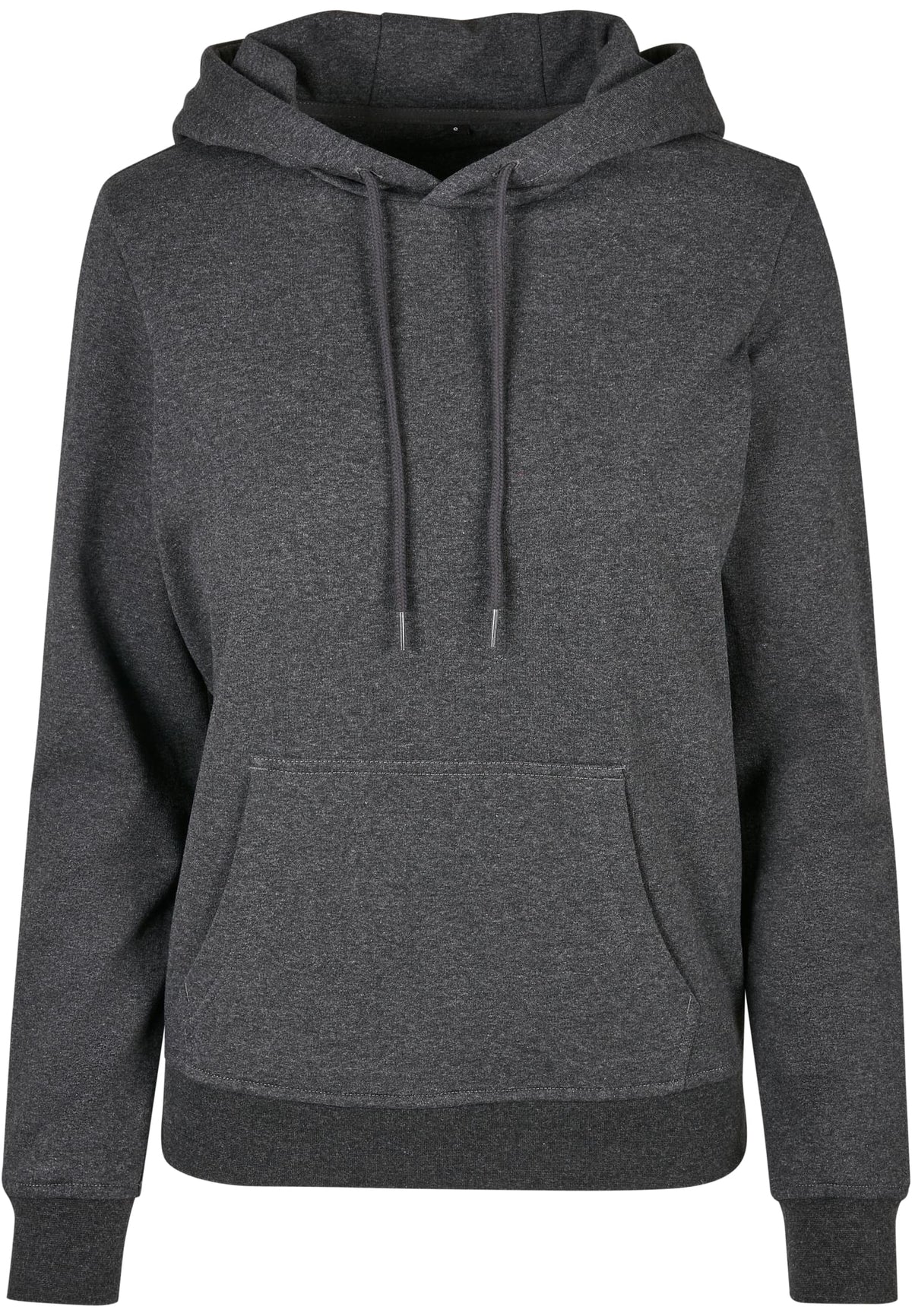 Sweat à capuche femme MF007 anthracite - vue de face