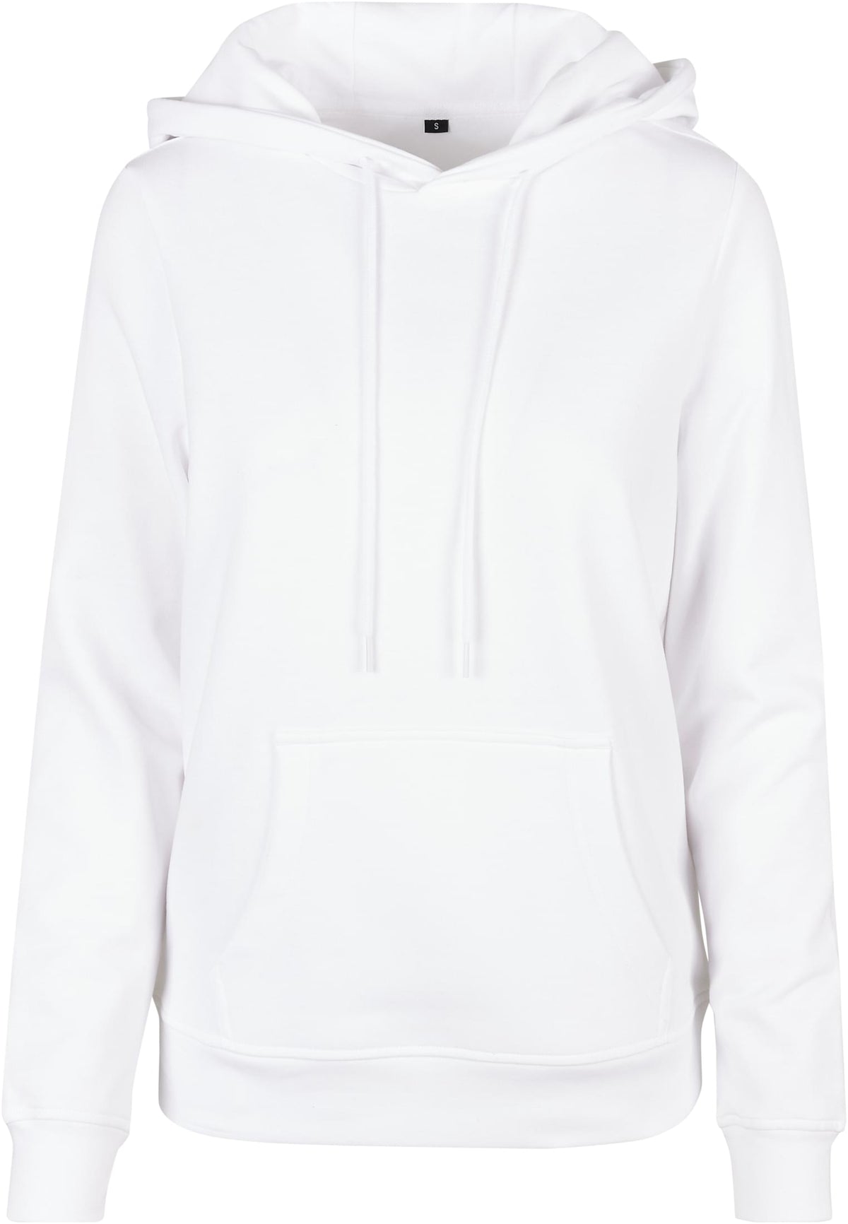 Sweat à capuche femme MF007 blanc - vue de face