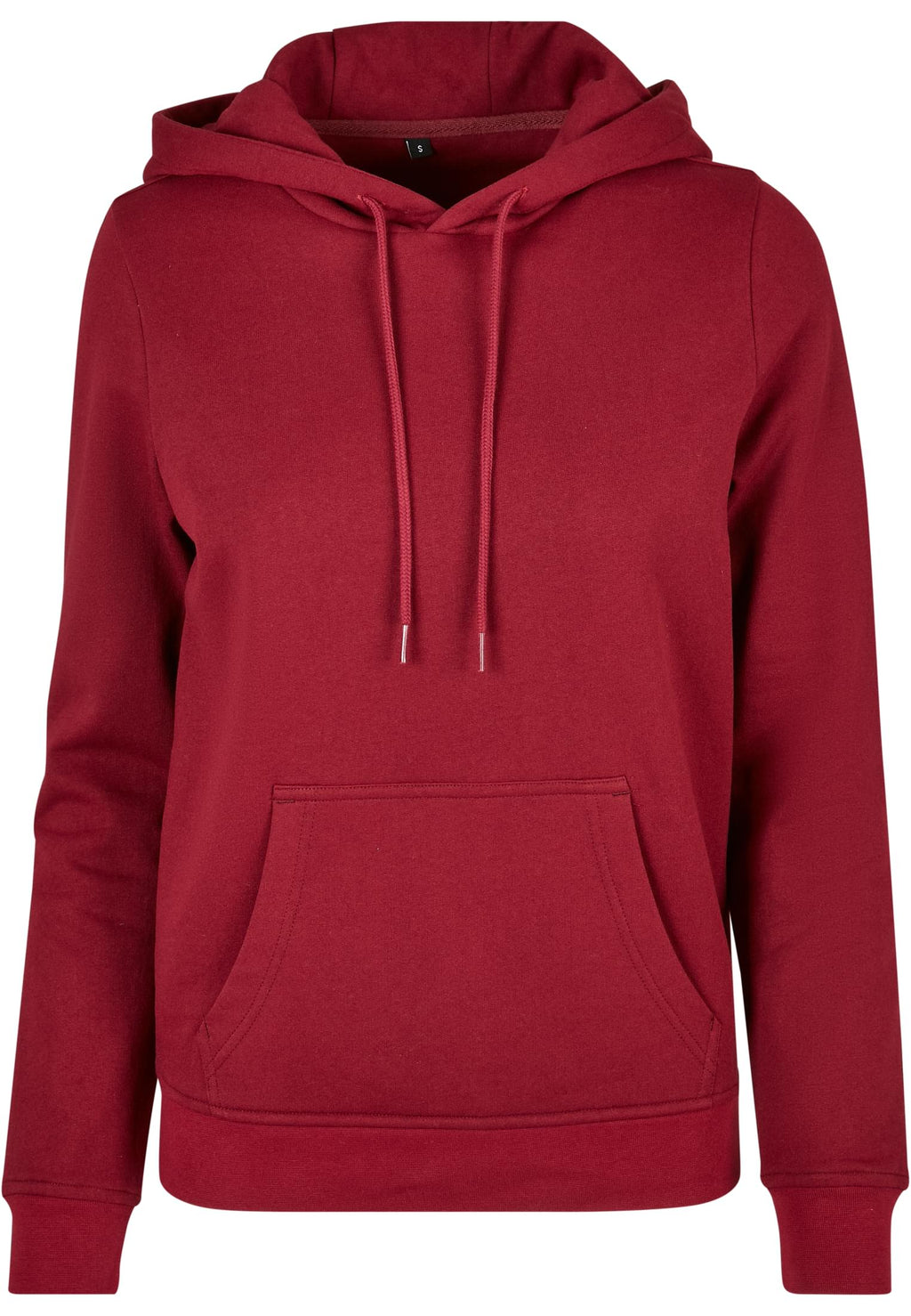 Sweat à capuche femme MF007 bordeaux - vue de face