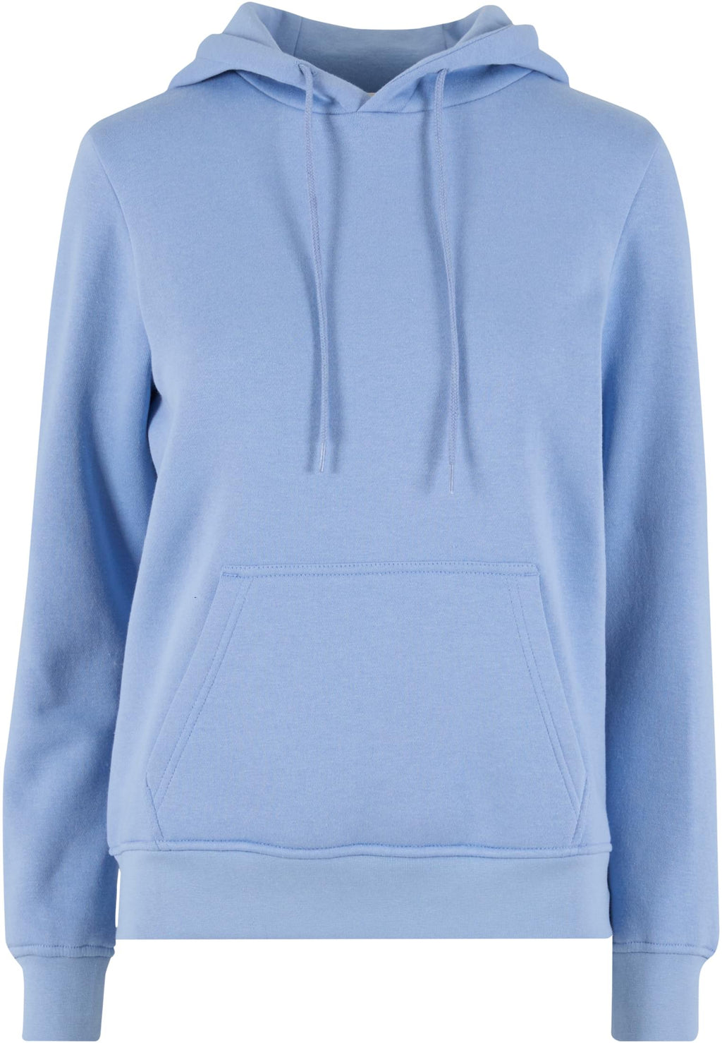 Sweat à capuche femme MF007 bleu poudré - vue de face