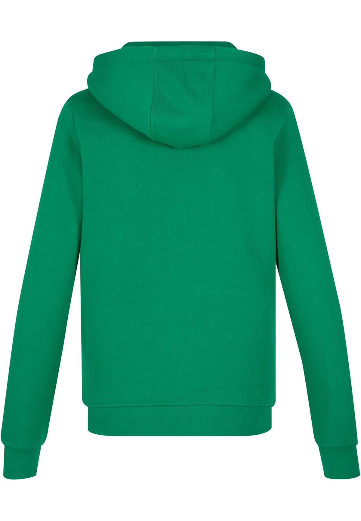 Sweat à capuche femme MF007 vert - vue de dos