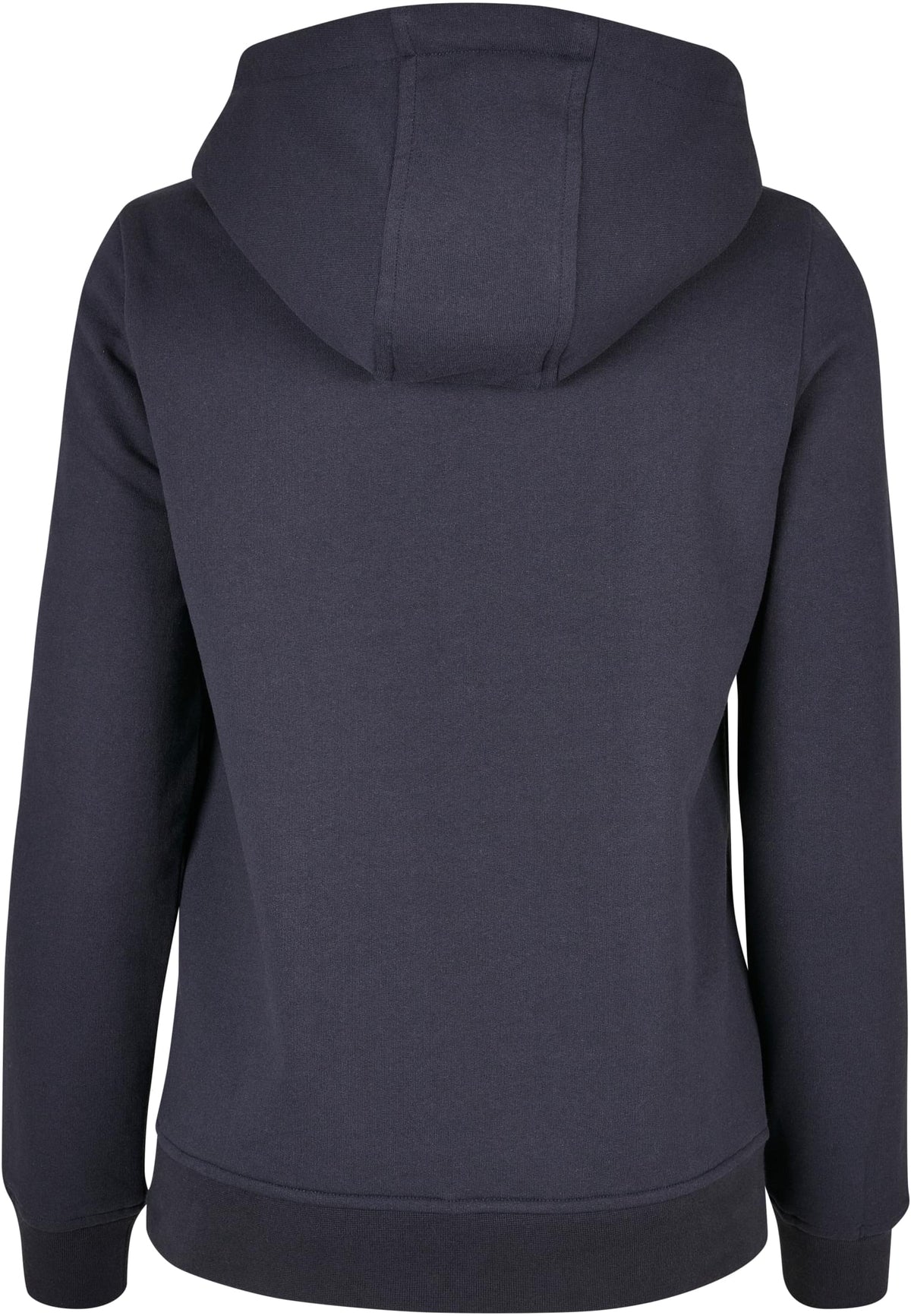 Sweat à capuche femme MF007 marine - vue de dos