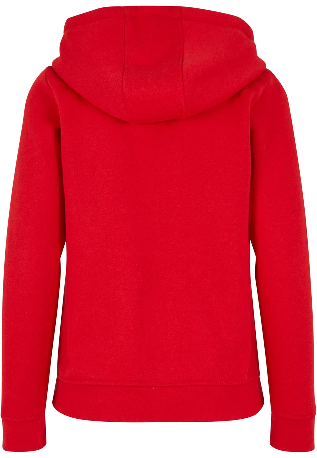 Sweat à capuche femme MF007 rouge - vue de dos
