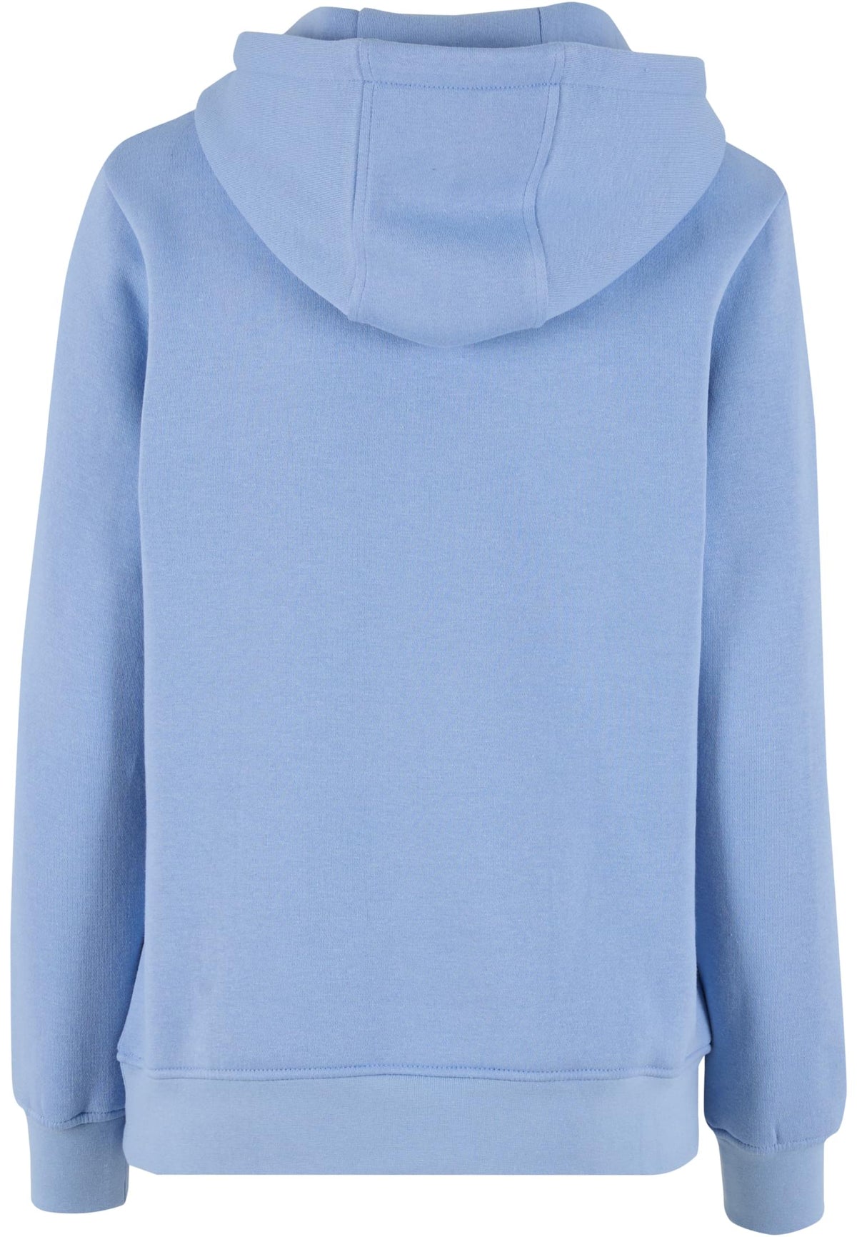 Sweat à capuche femme MF007 bleu poudré - vue de dos