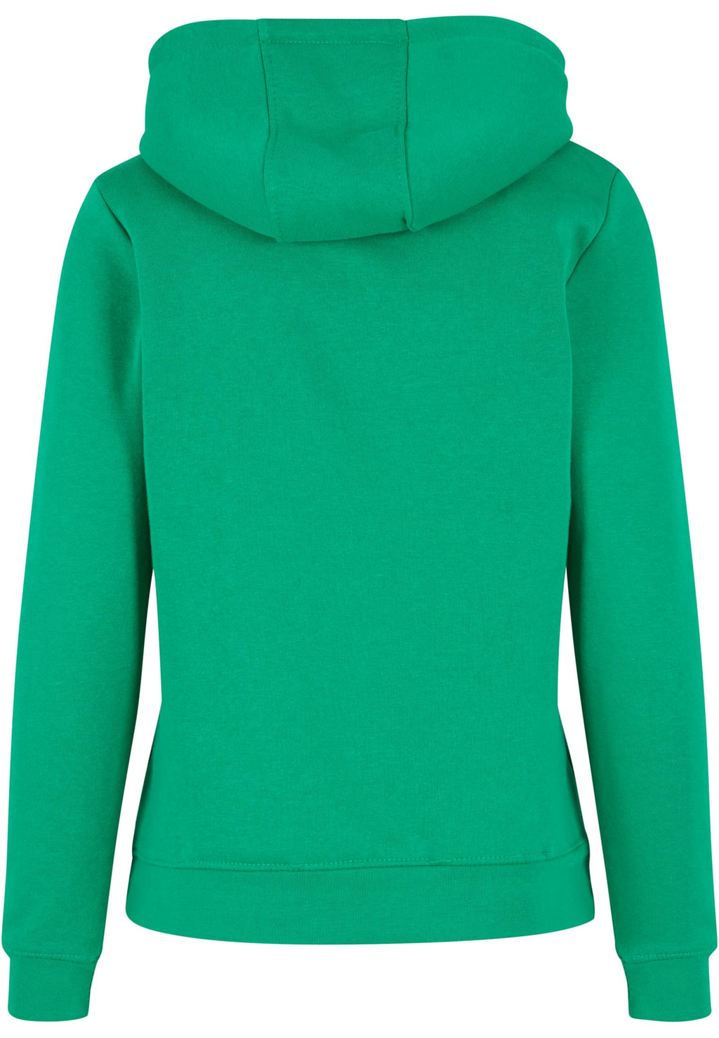 Sweat à capuche femme MF007 vert prairie - vue de dos