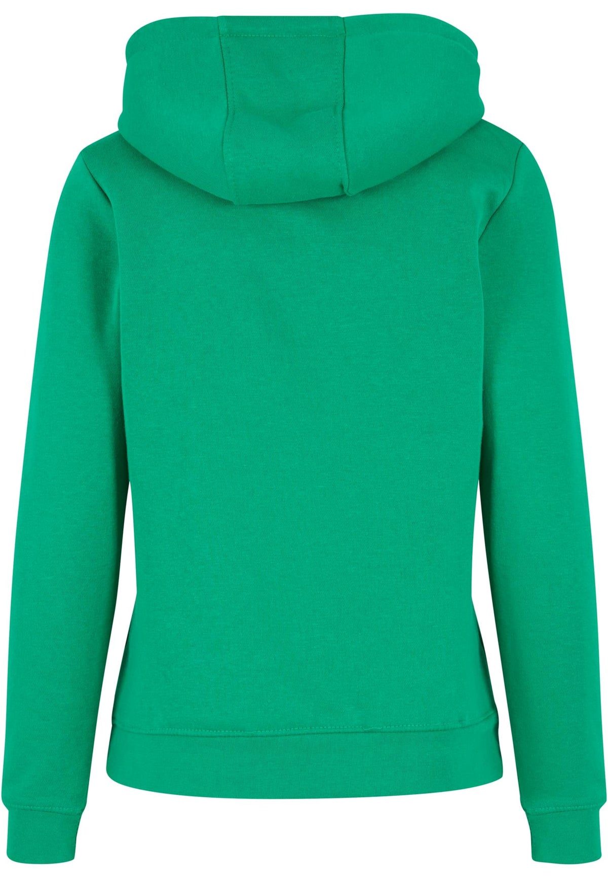 Sweat à capuche femme MF007 vert prairie - vue de dos