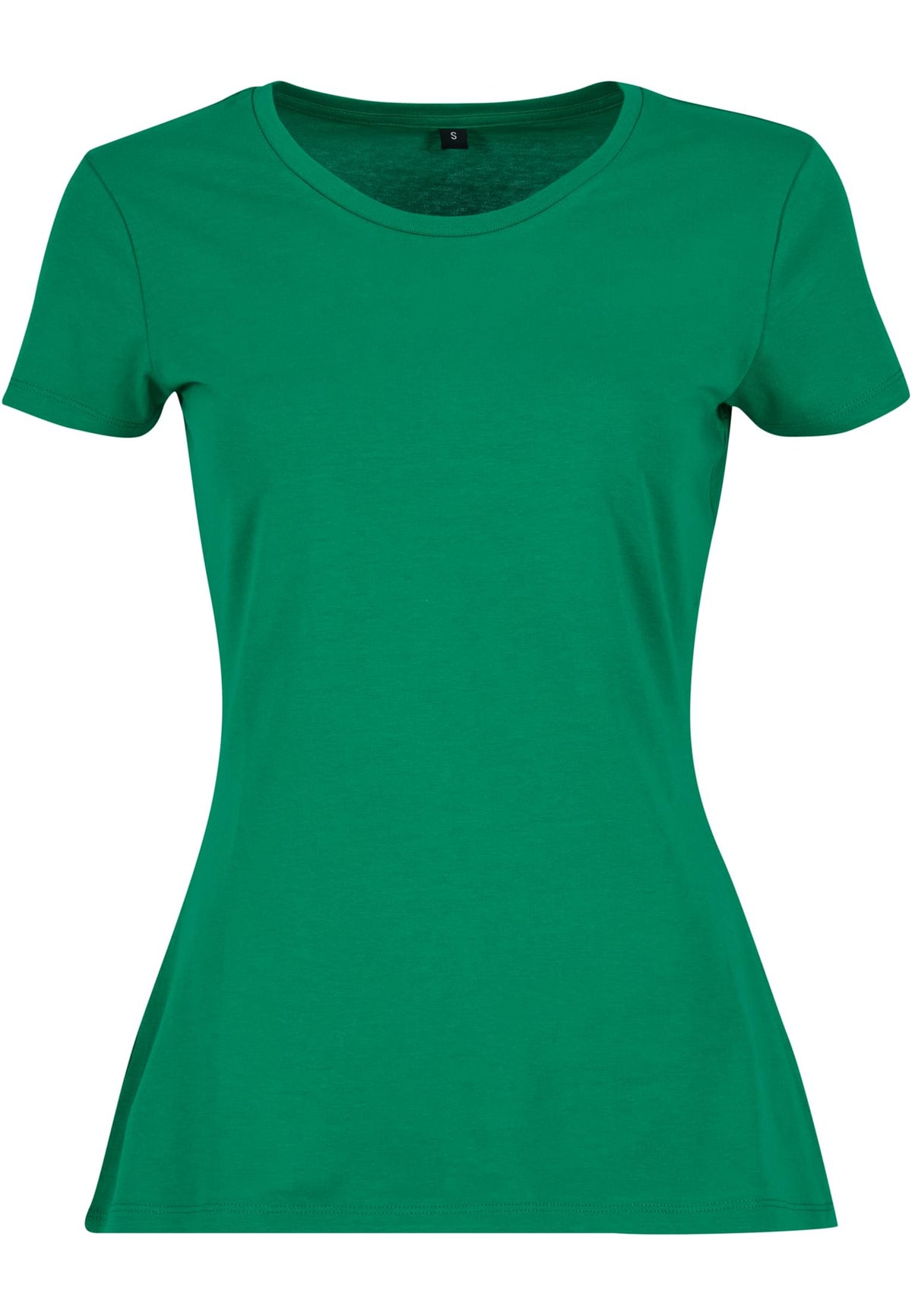 T-shirt femme basique MF012 vert - vue de face