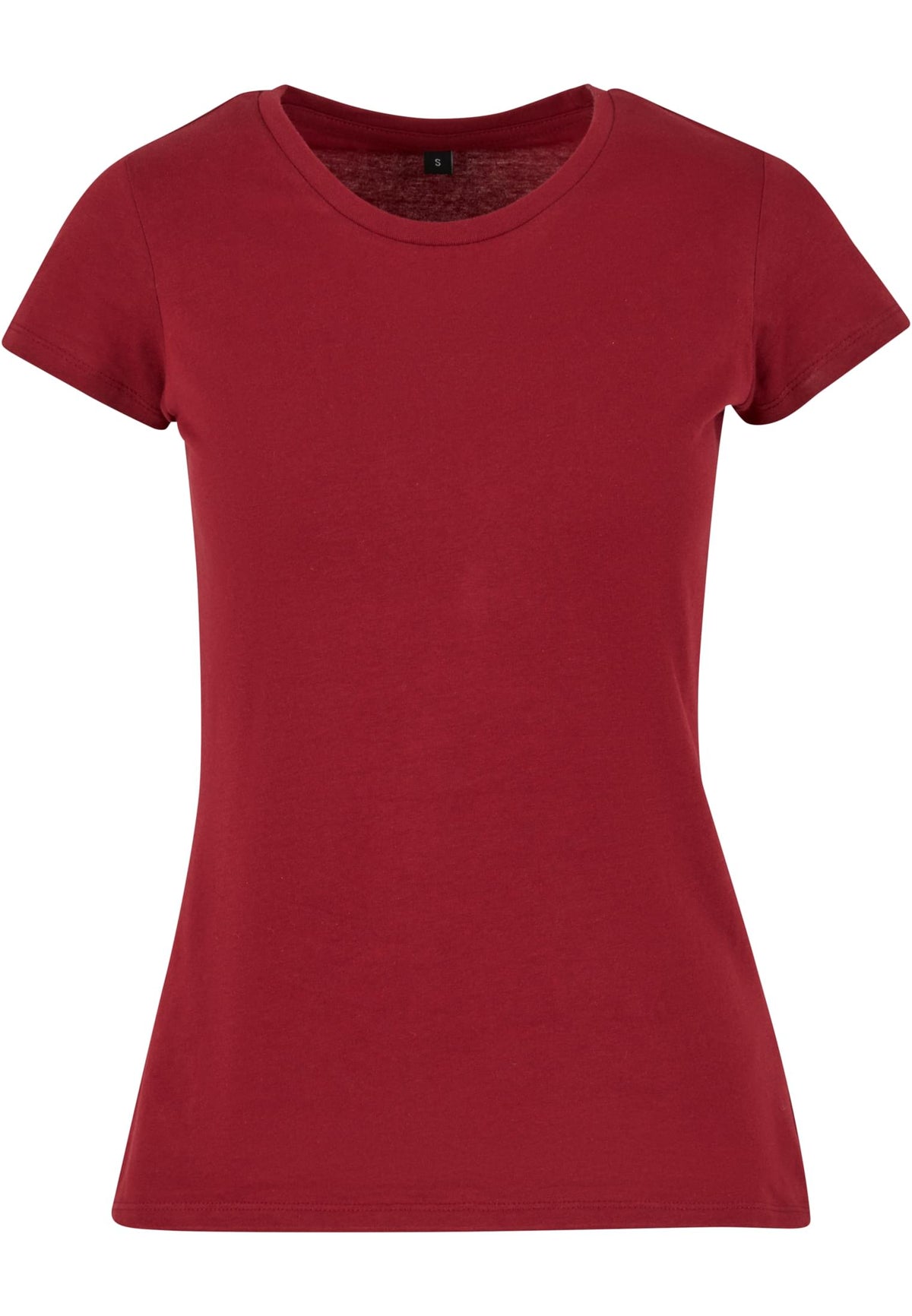 T-shirt femme basique MF012 cerise - vue de face