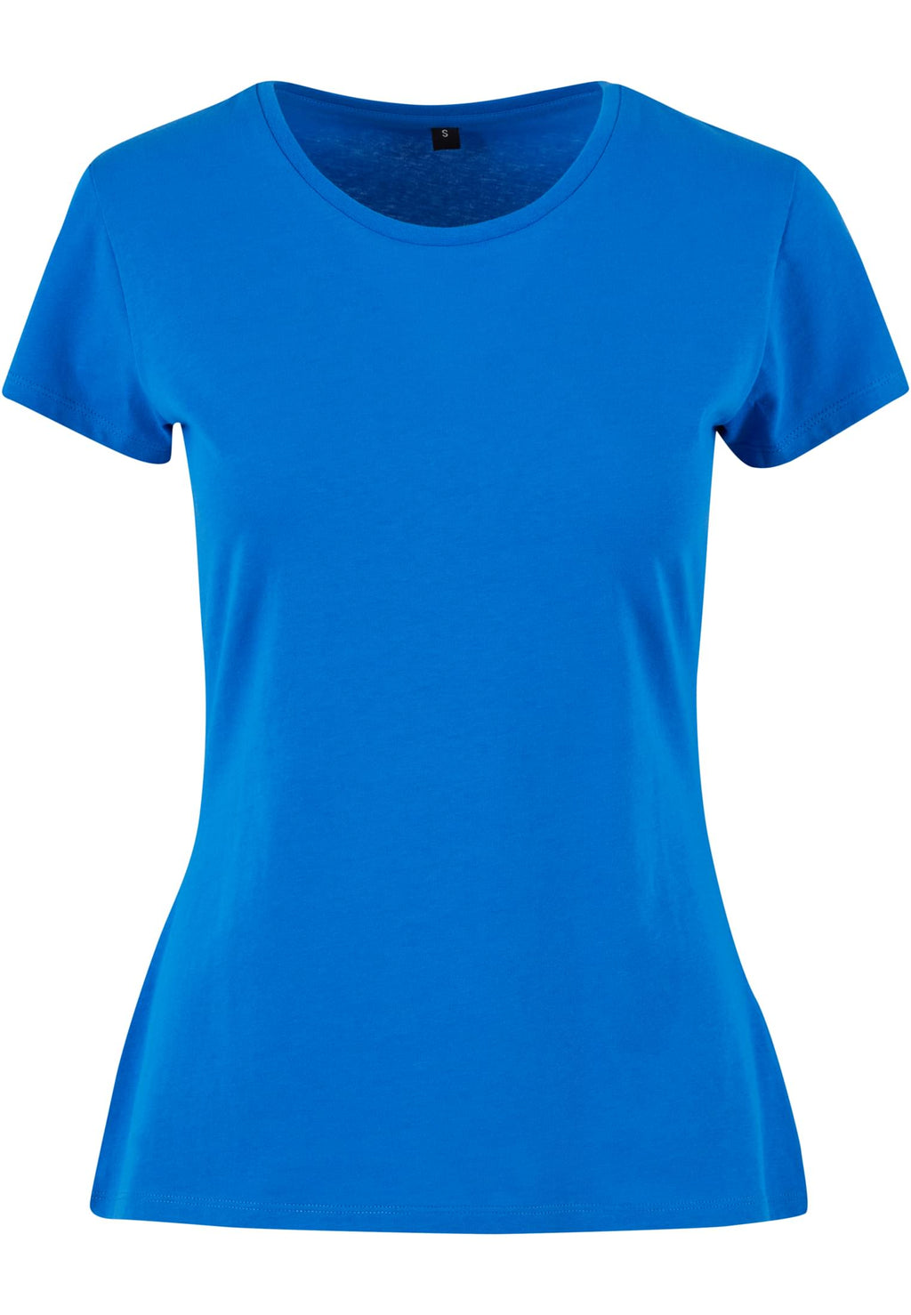 T-shirt femme basique MF012 bleu roi - vue de face