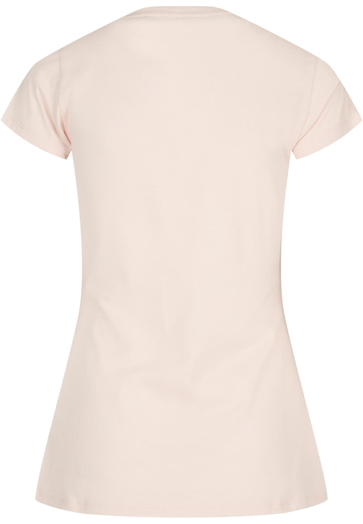 T-shirt femme basique MF012 rose - vue de dos