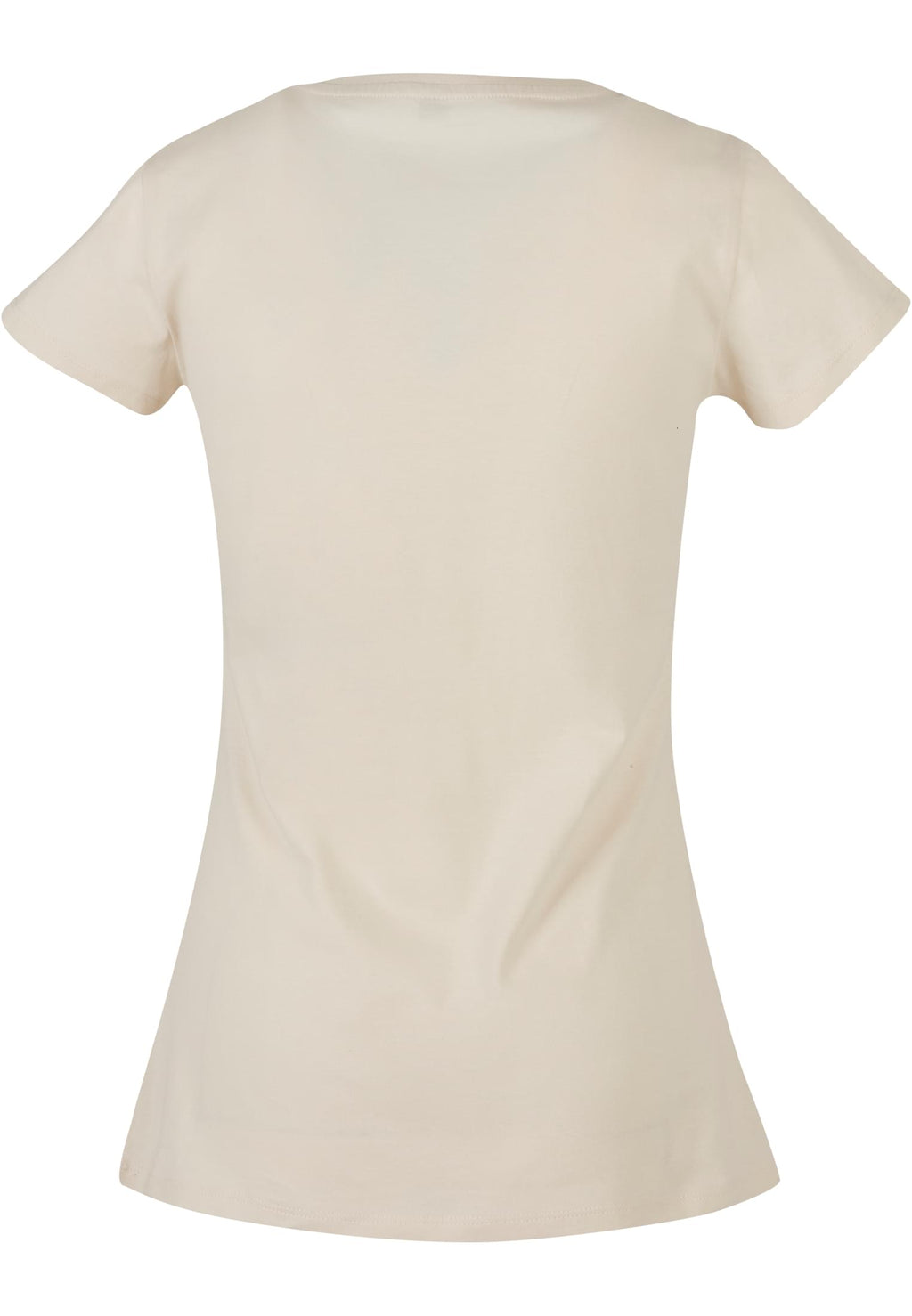 T-shirt femme basique MF012 crème - vue de dos