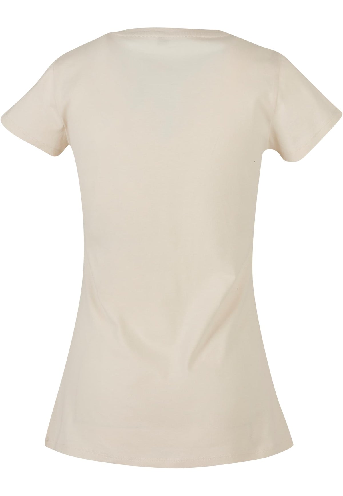 T-shirt femme basique MF012 crème - vue de dos