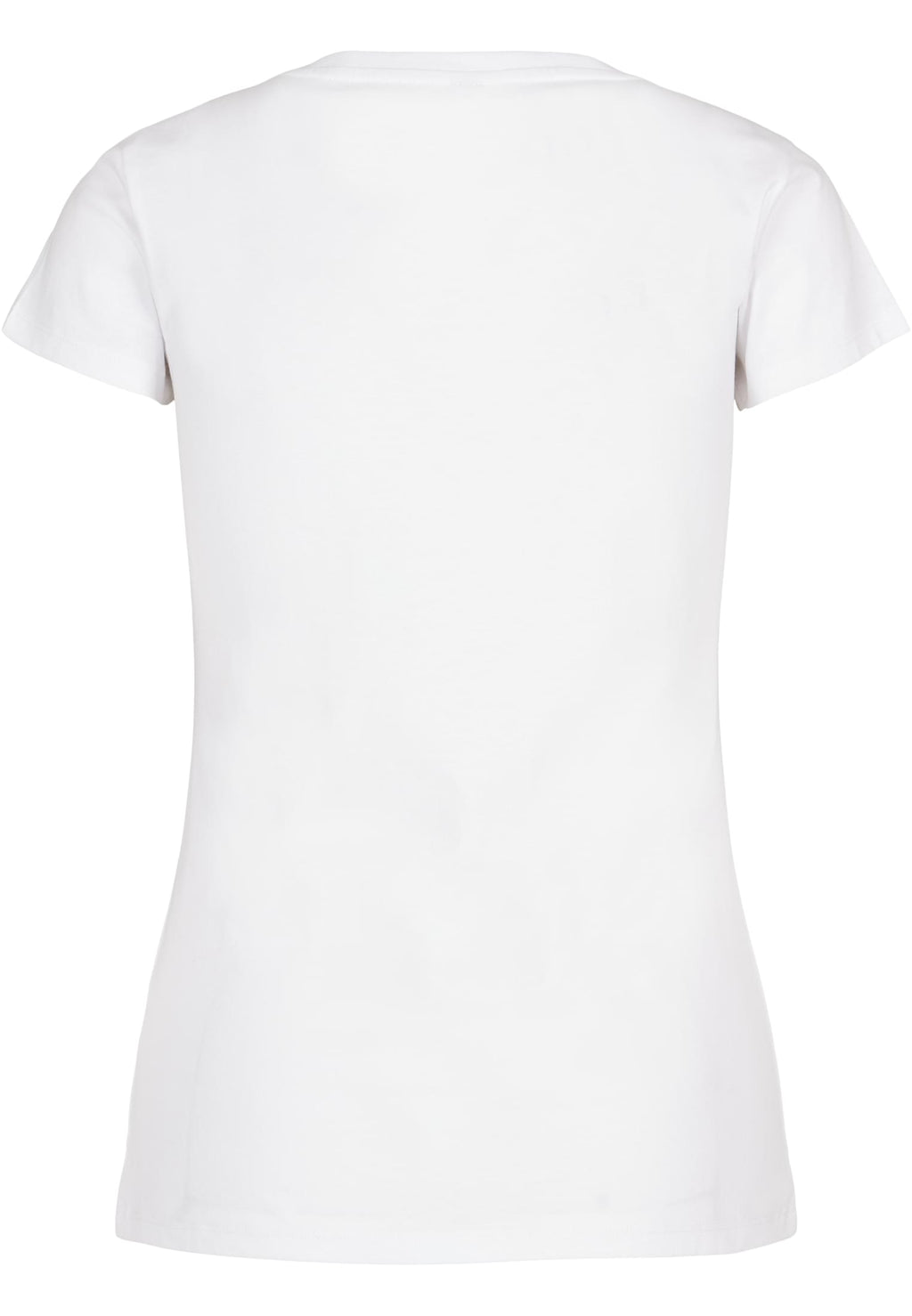 T-shirt femme basique MF012 blanc - vue de dos
