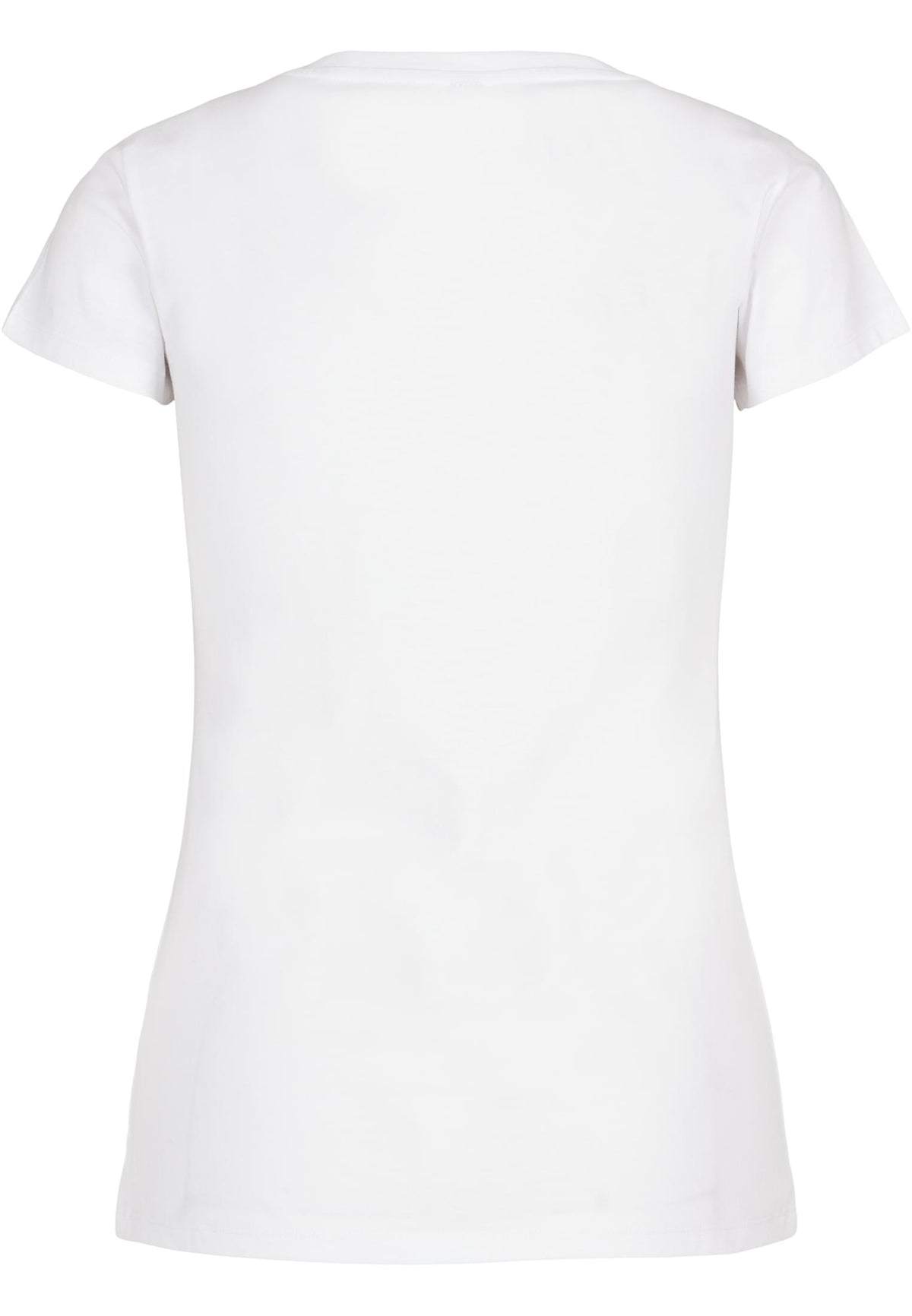T-shirt femme basique MF012 blanc - vue de dos