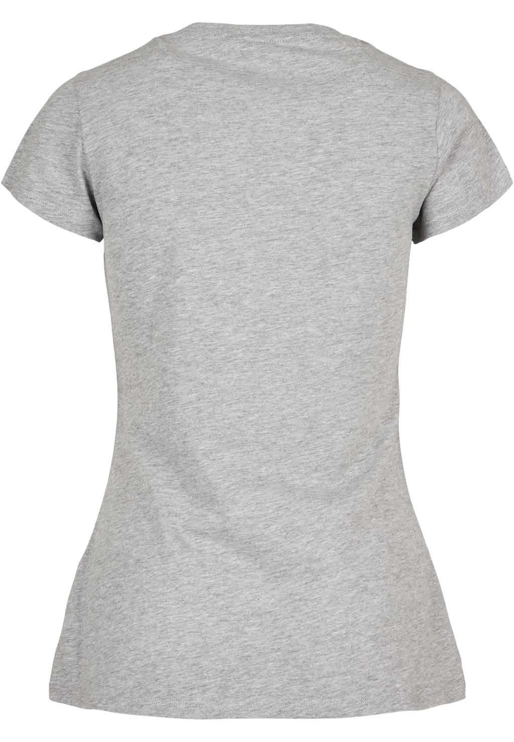 T-shirt femme basique MF012 gris chiné - vue de dos