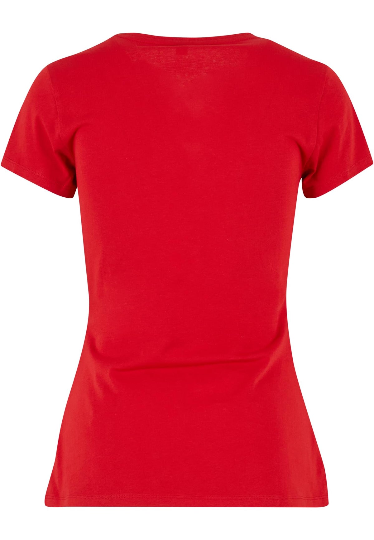 T-shirt femme basique MF012 rouge - vue de dos