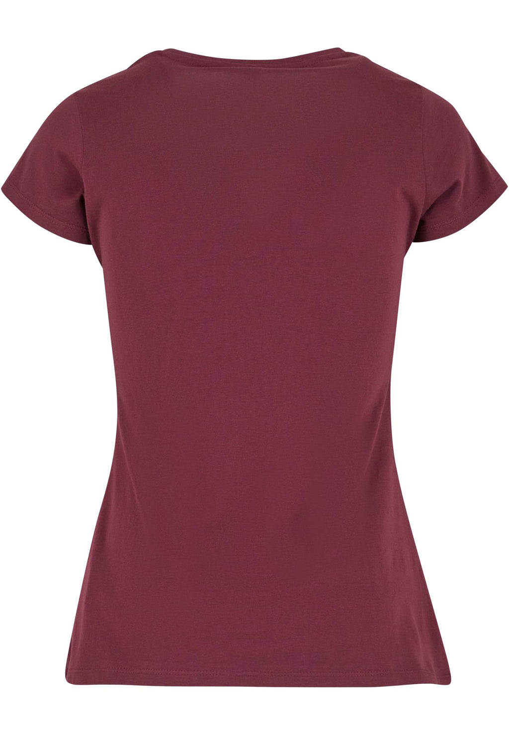 T-shirt femme basique MF012 bordeaux - vue de dos