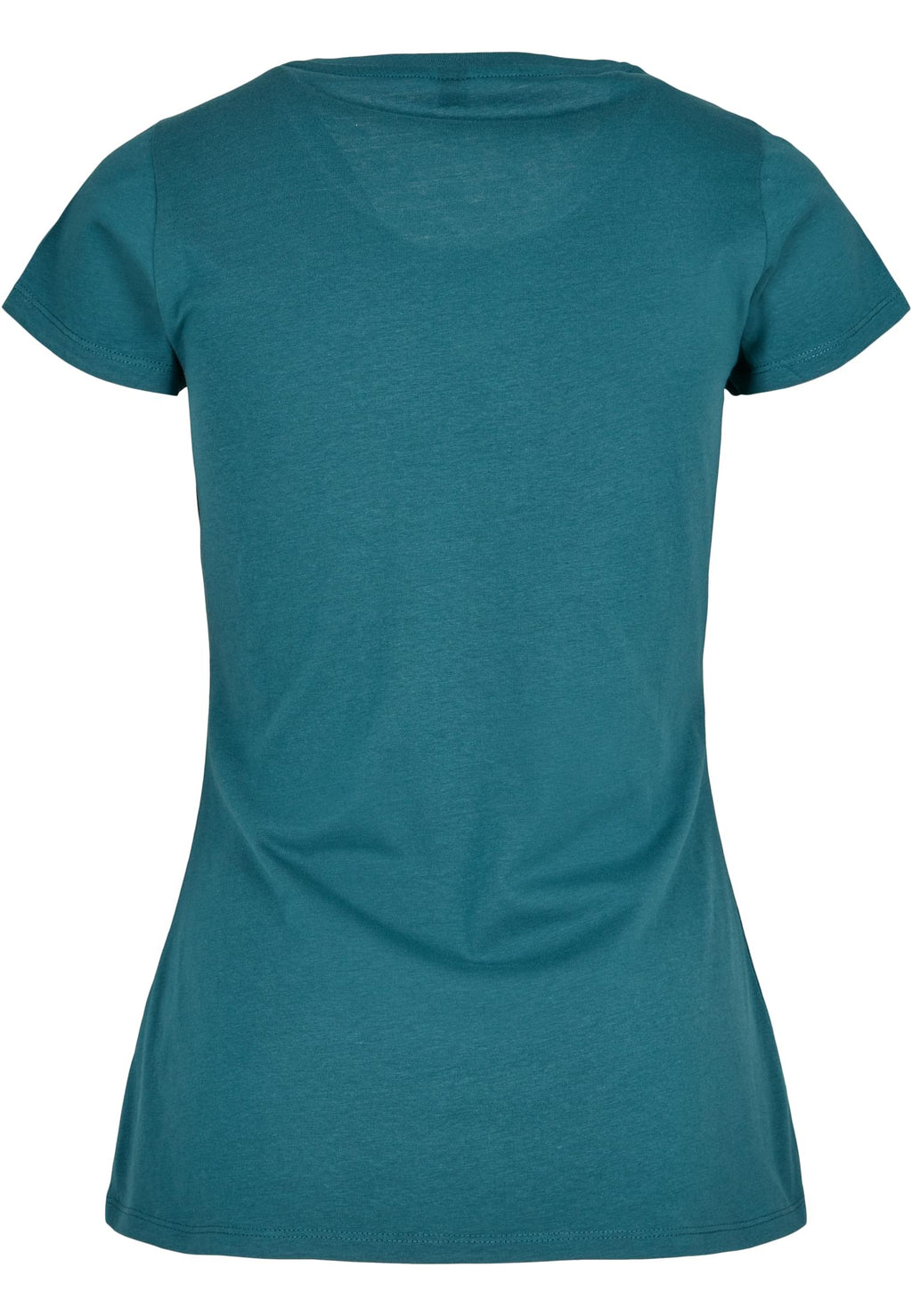 T-shirt femme basique MF012 bleu canard - vue de dos