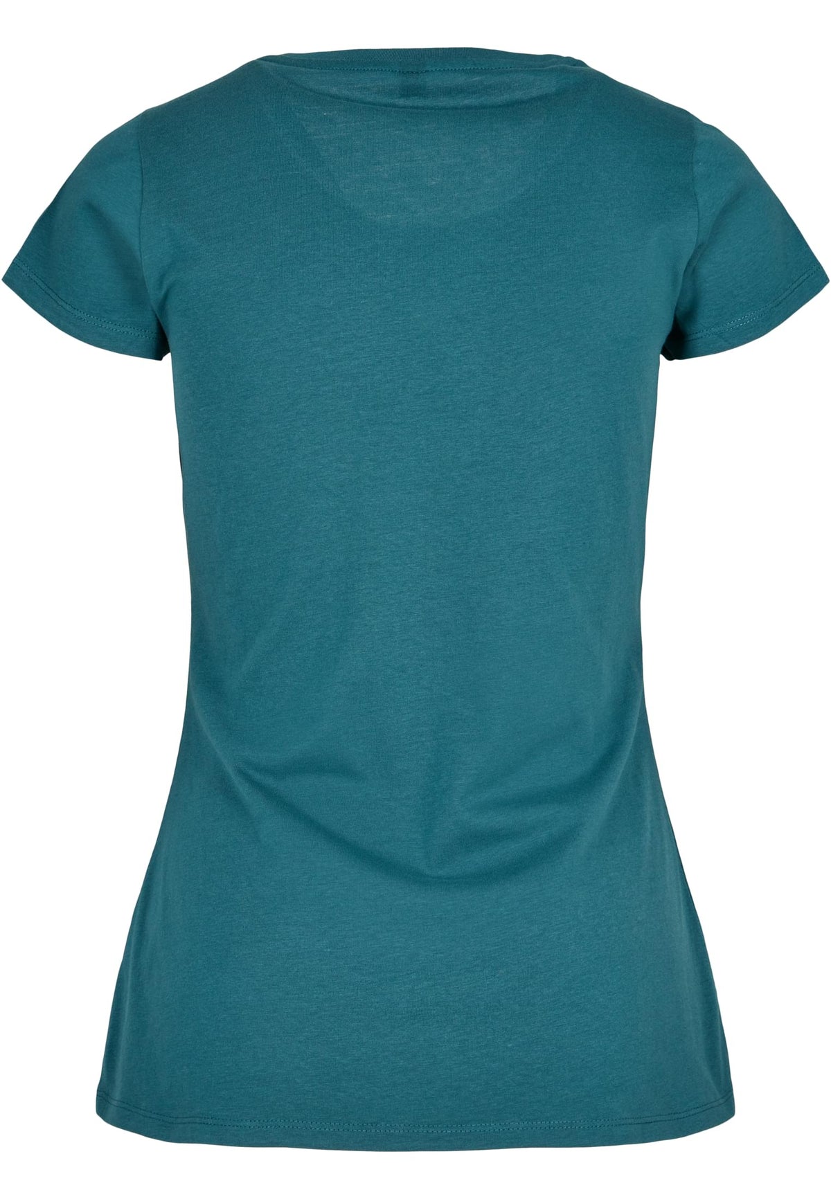 T-shirt femme basique MF012 bleu canard - vue de dos