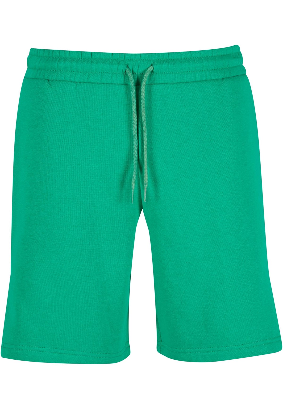 Short molleton femme MF032 vert prairie - vue de face