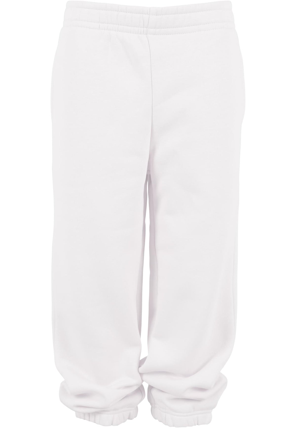Bas de jogging enfant BB033 blanc - vue de face