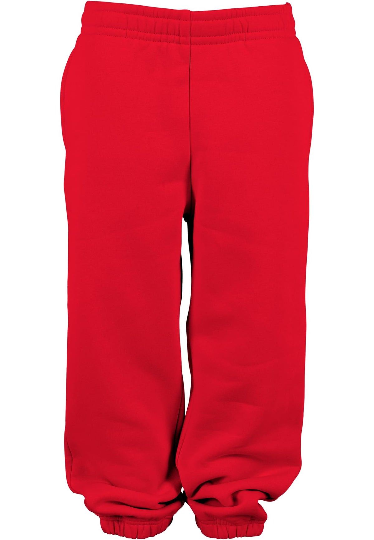 Bas de jogging enfant BB033 rouge - vue de face