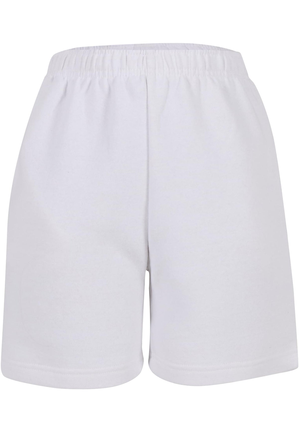 Short molleton enfant BB034 blanc - vue de face