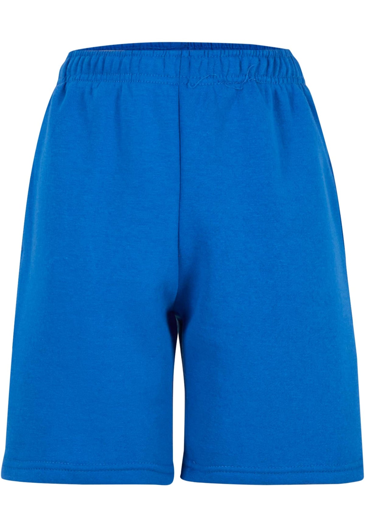Short molleton enfant BB034 bleu roi - vue de face