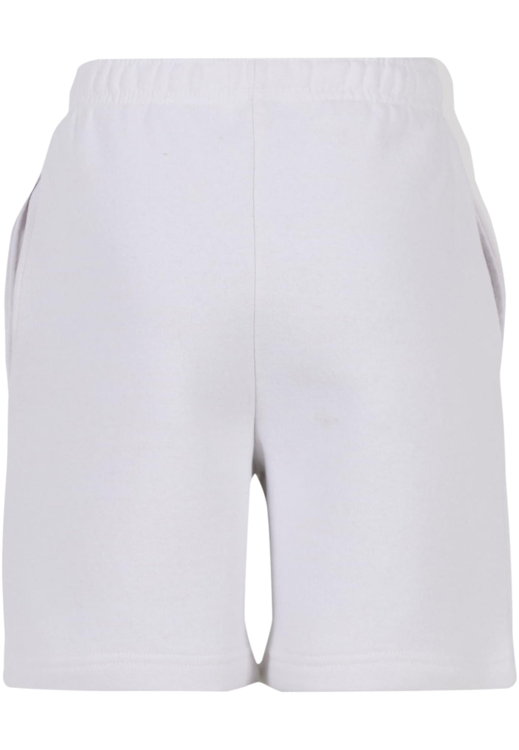 Short molleton enfant BB034 blanc - vue de dos