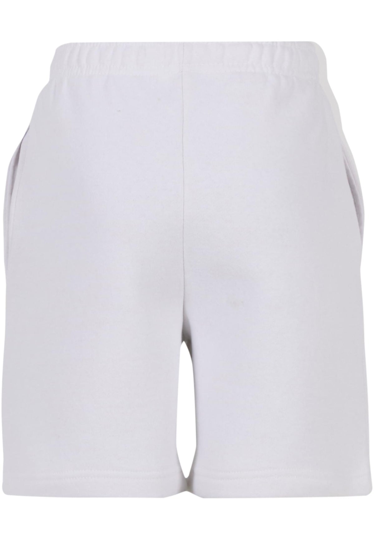 Short molleton enfant BB034 blanc - vue de dos