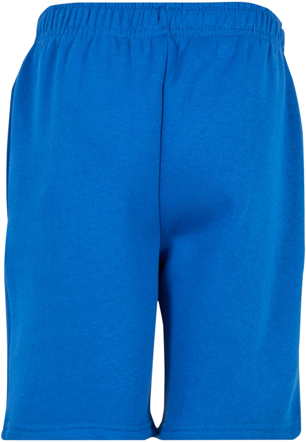 Short molleton enfant BB034 bleu roi - vue de dos