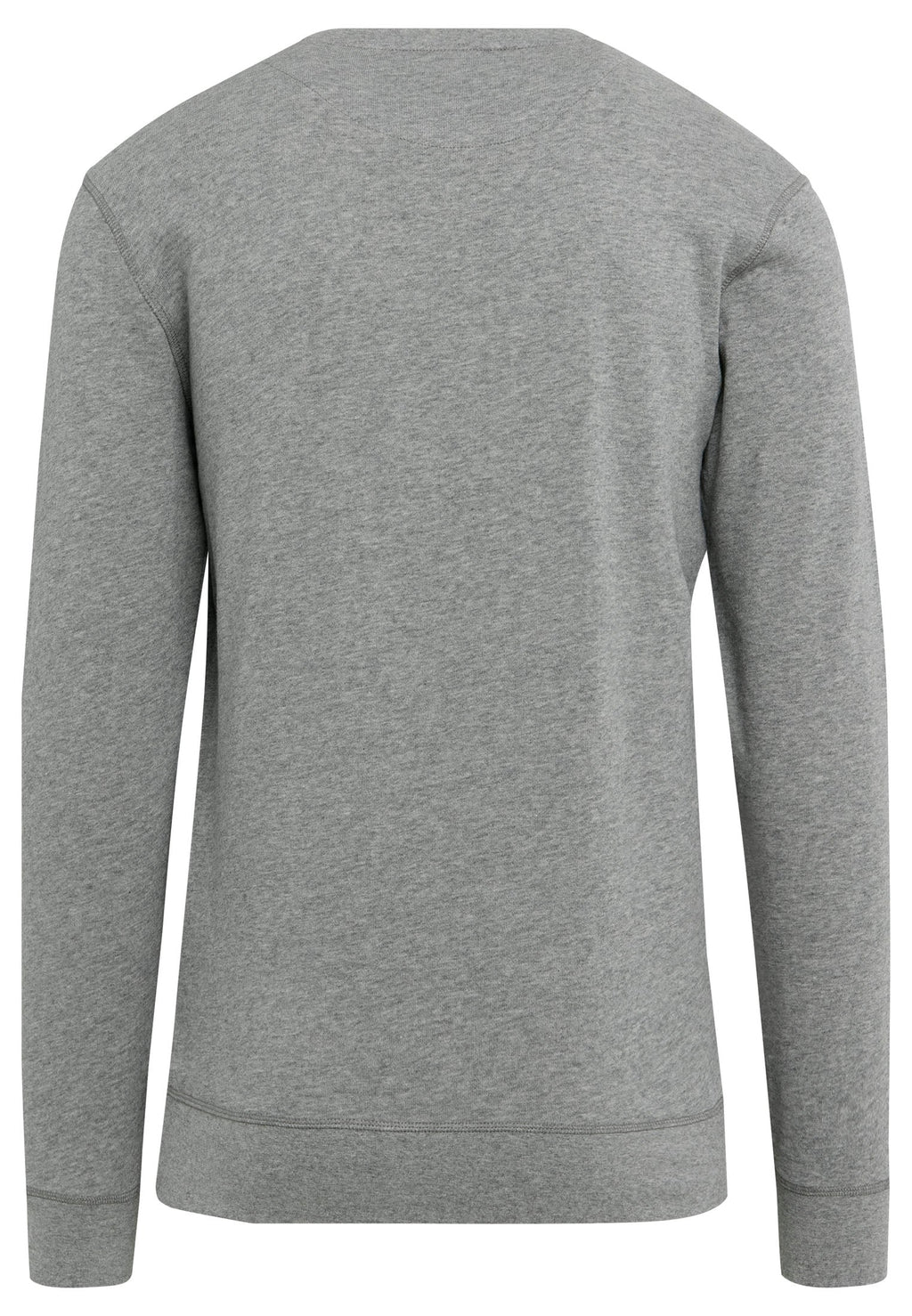 Sweat col rond leger BY010 gris chine - vue de dos