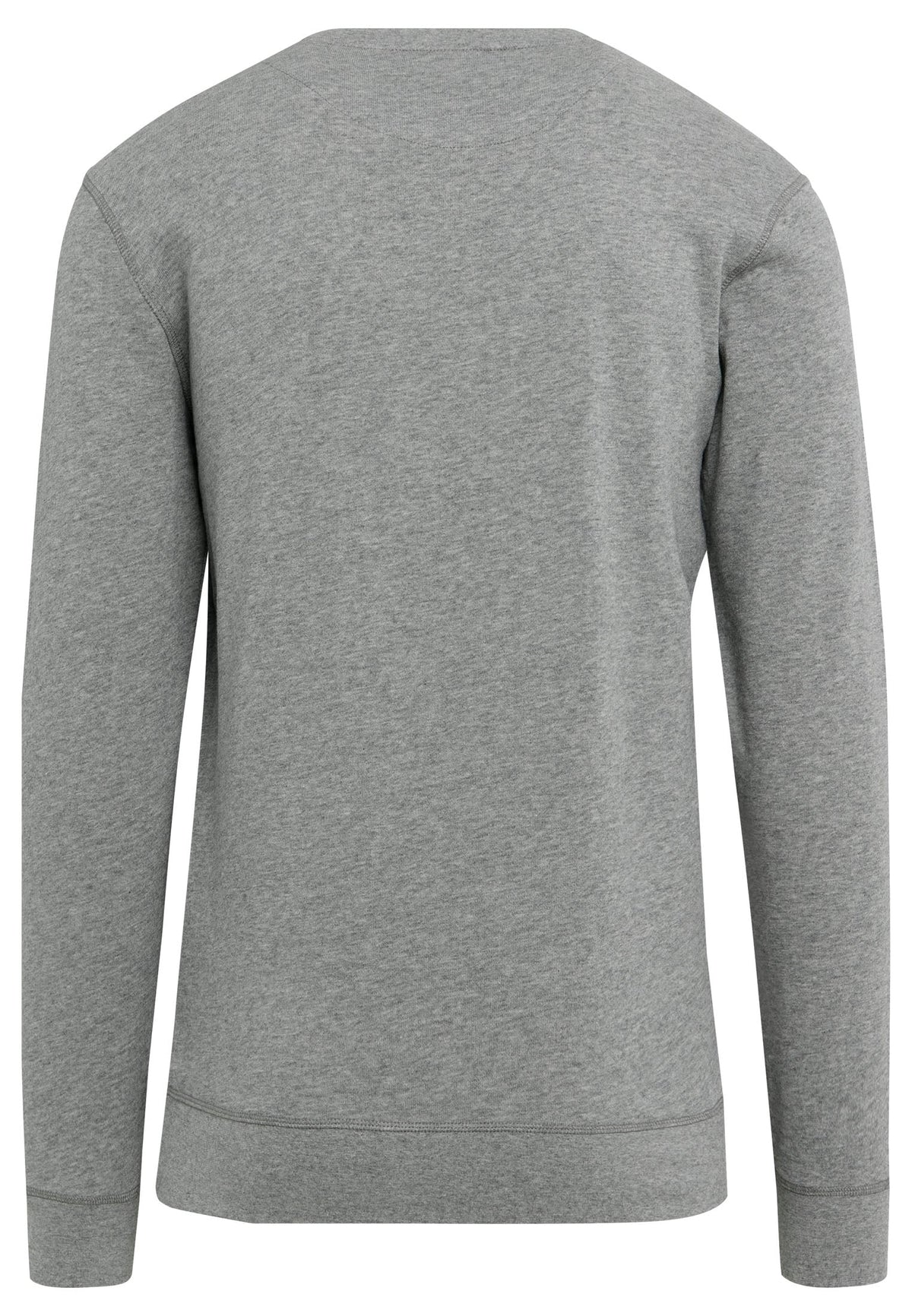 Sweat col rond leger BY010 gris chine - vue de dos